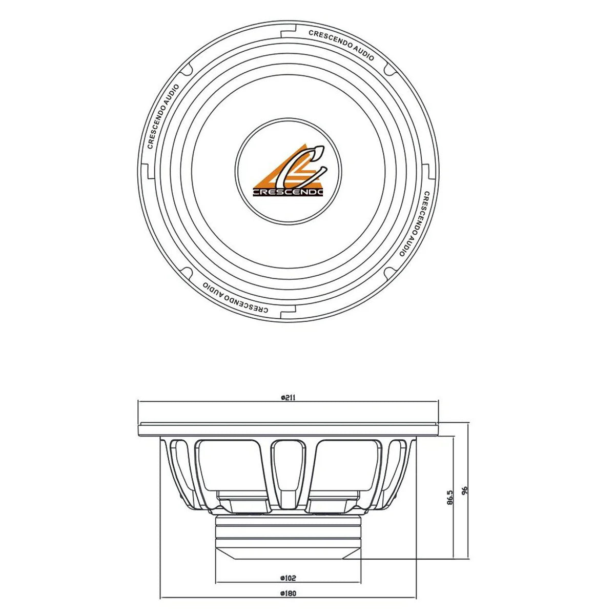 Crescendo Audio UN-8 8