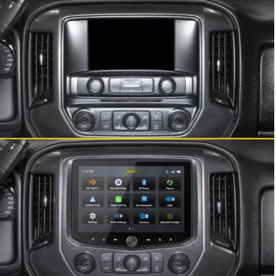 PAC SRK-GM14HX HORIZON10 Installation Kit for Select Silverado / Sierra 2014-2019