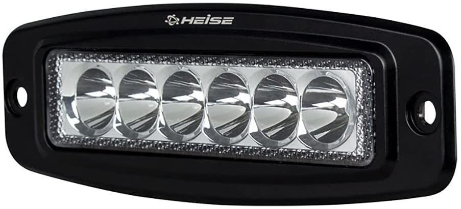 Flush Mount Driving Light 6 LED Spot (2Pk) | DL-FMDL1