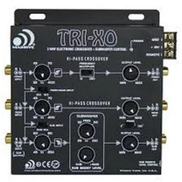 Massive Audio TRIXO 3 Way Electronic Crossover