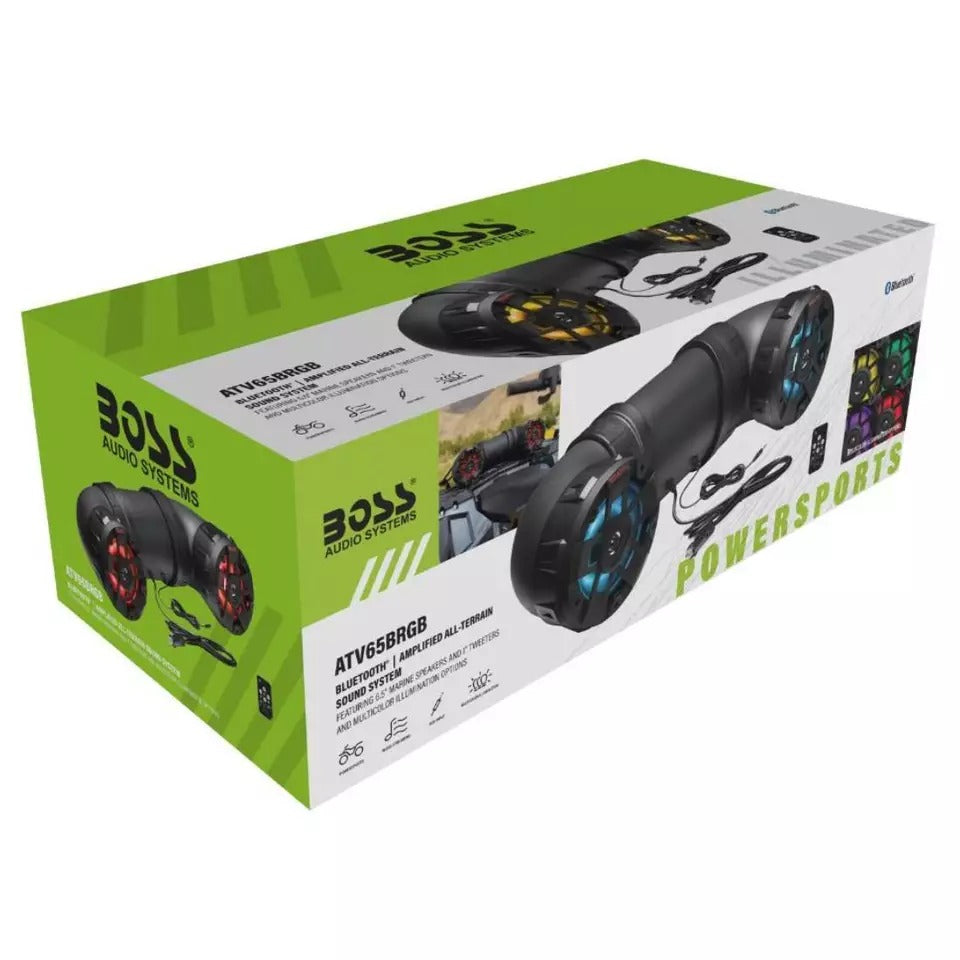 Boss Audio ATV65BRGB 450 Watt Power Sports 6.5