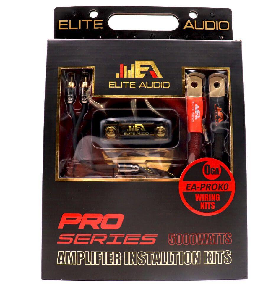 Elite Audio EA-KIT0 PRO 0 Gauge OFC Amplifier Installation Kit