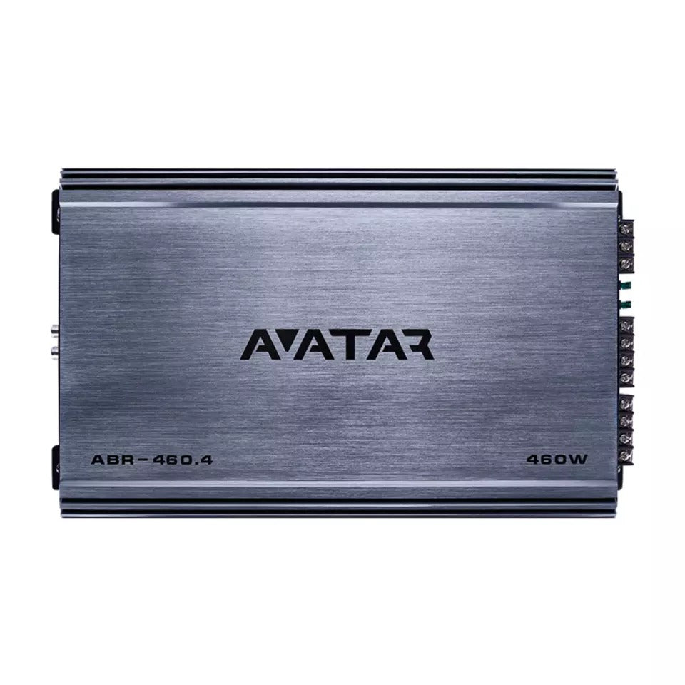 Deaf Bonce Avatar ABR-460.4 4-Channel 460W RMS Class-AB Car Audio Amplifier