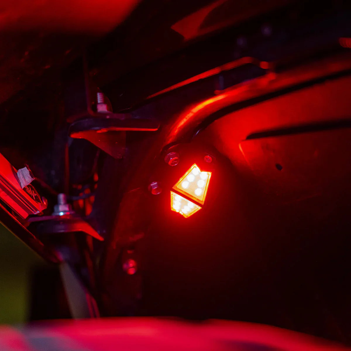 Stinger 4-Pc RGB Dynamic Rock Light Kit w/Bluetooth Remote & On/Off Switch - ENLIGHT10 App Compatible