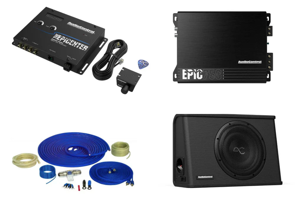 Epicenter Bass Bundle with EPIC750 Amplifier, Space Series 10