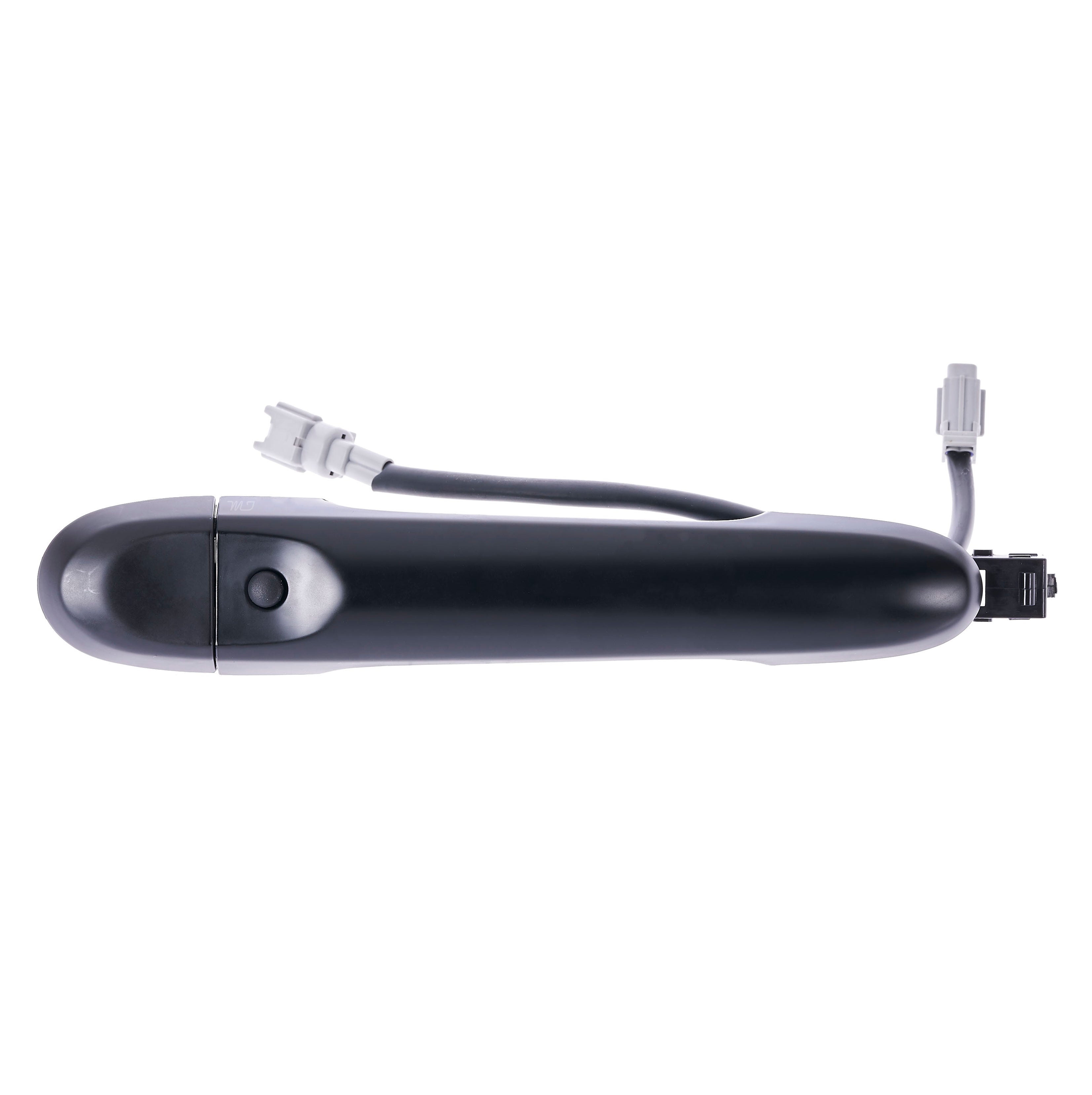 Nissan Cube (2009-2014) [w/ Smart Entry System], Juke (2011-2015) Black Replacement Exterior Door Handle Front Right Passenger Side w/o Keyhole Cover