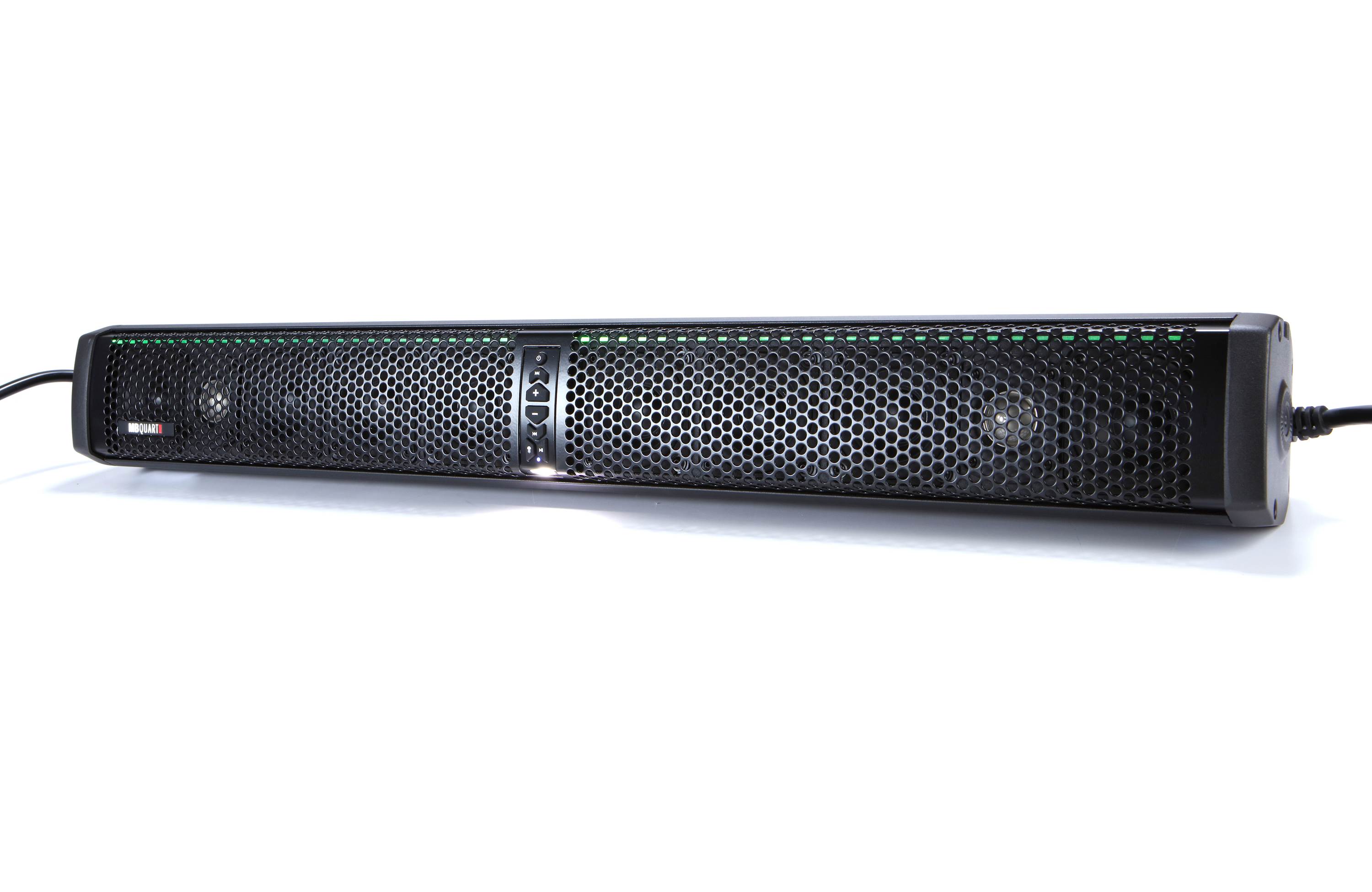 MB Quart Nautic NSB10V1 Amplified 10-speaker sound bar with built-in Bluetooth and LED lighting