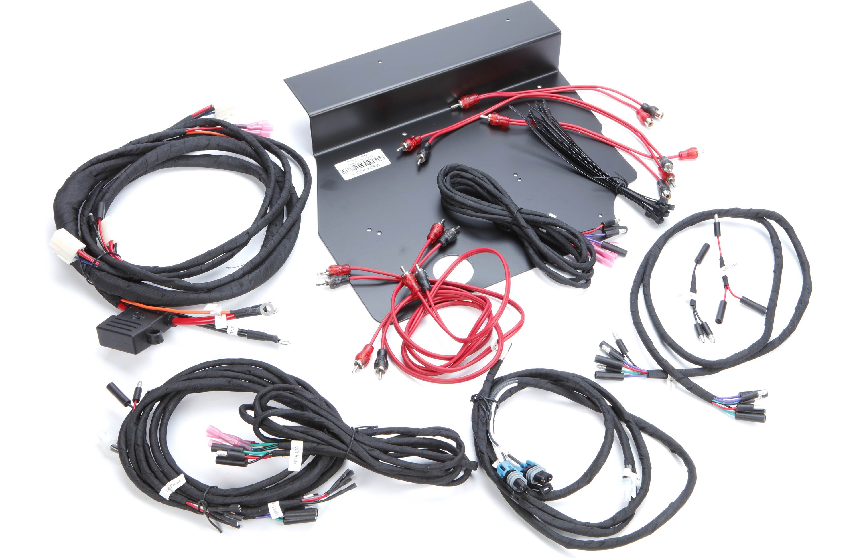 MB Quart MBQX-STG5-1 Stage 5 audio system with receiver, four 6-1/2