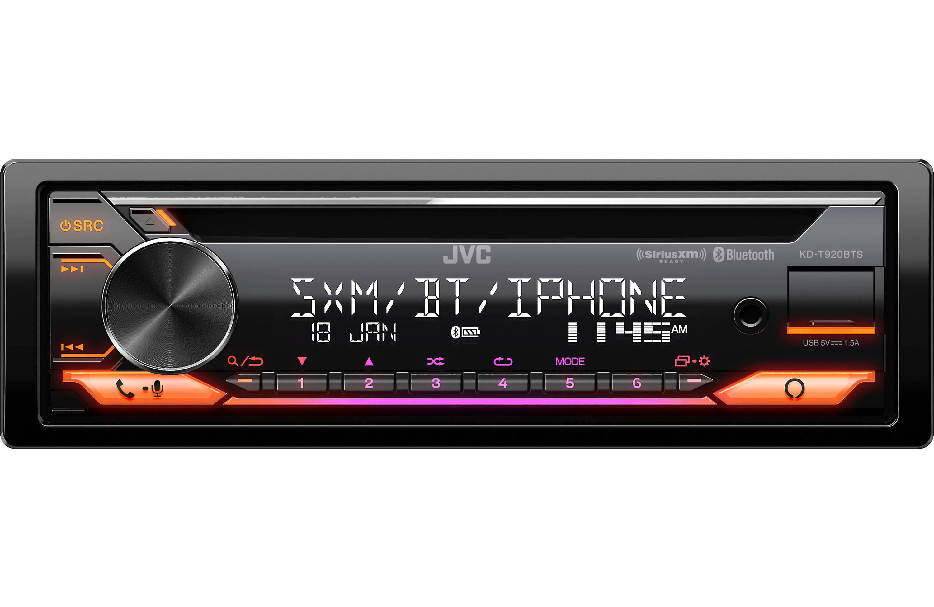 JVC KD-T920BTS CD receiver