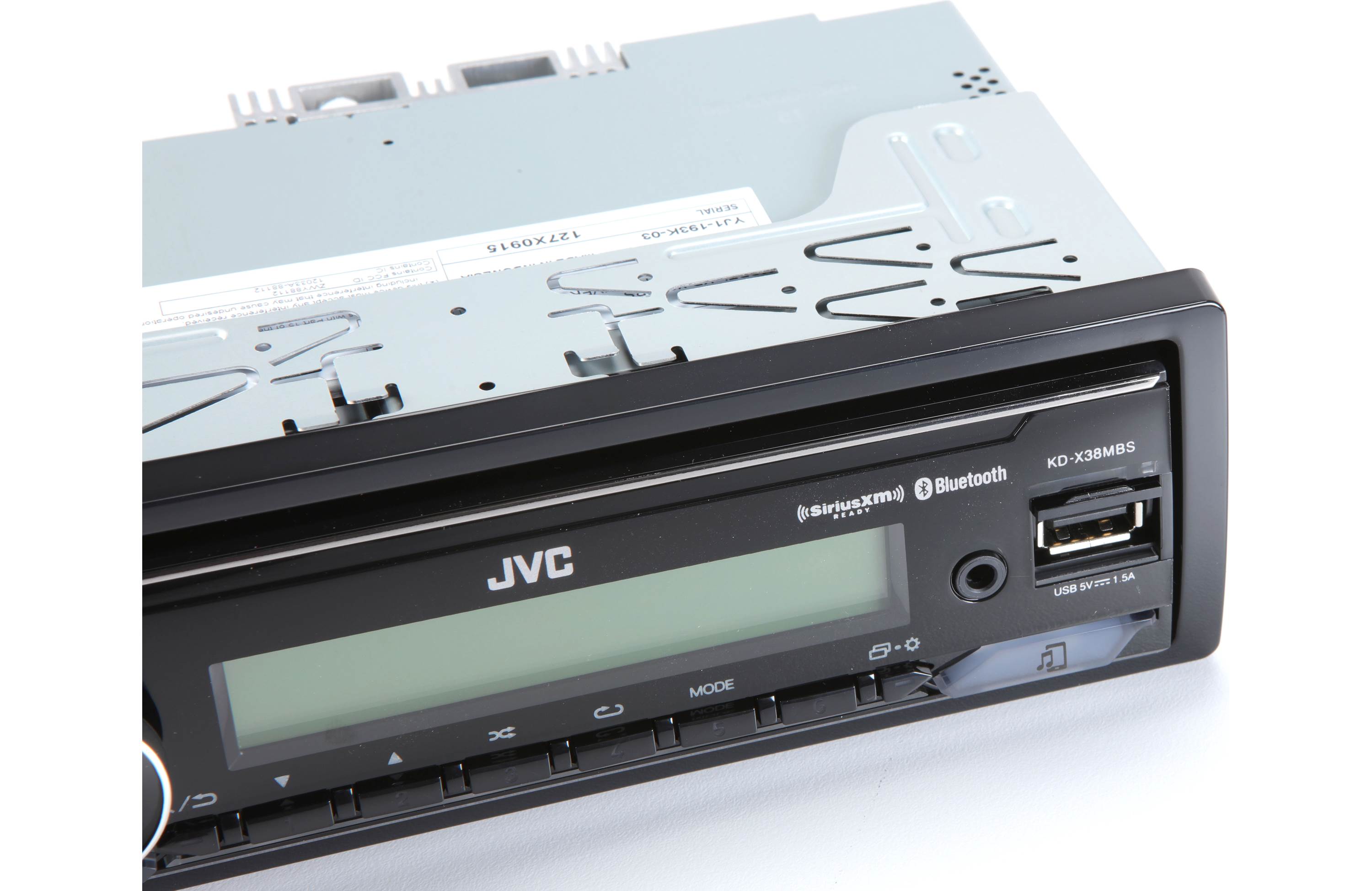 JVC KD-X38MBS Digital media receiver for Jeep, powersports or marine applications