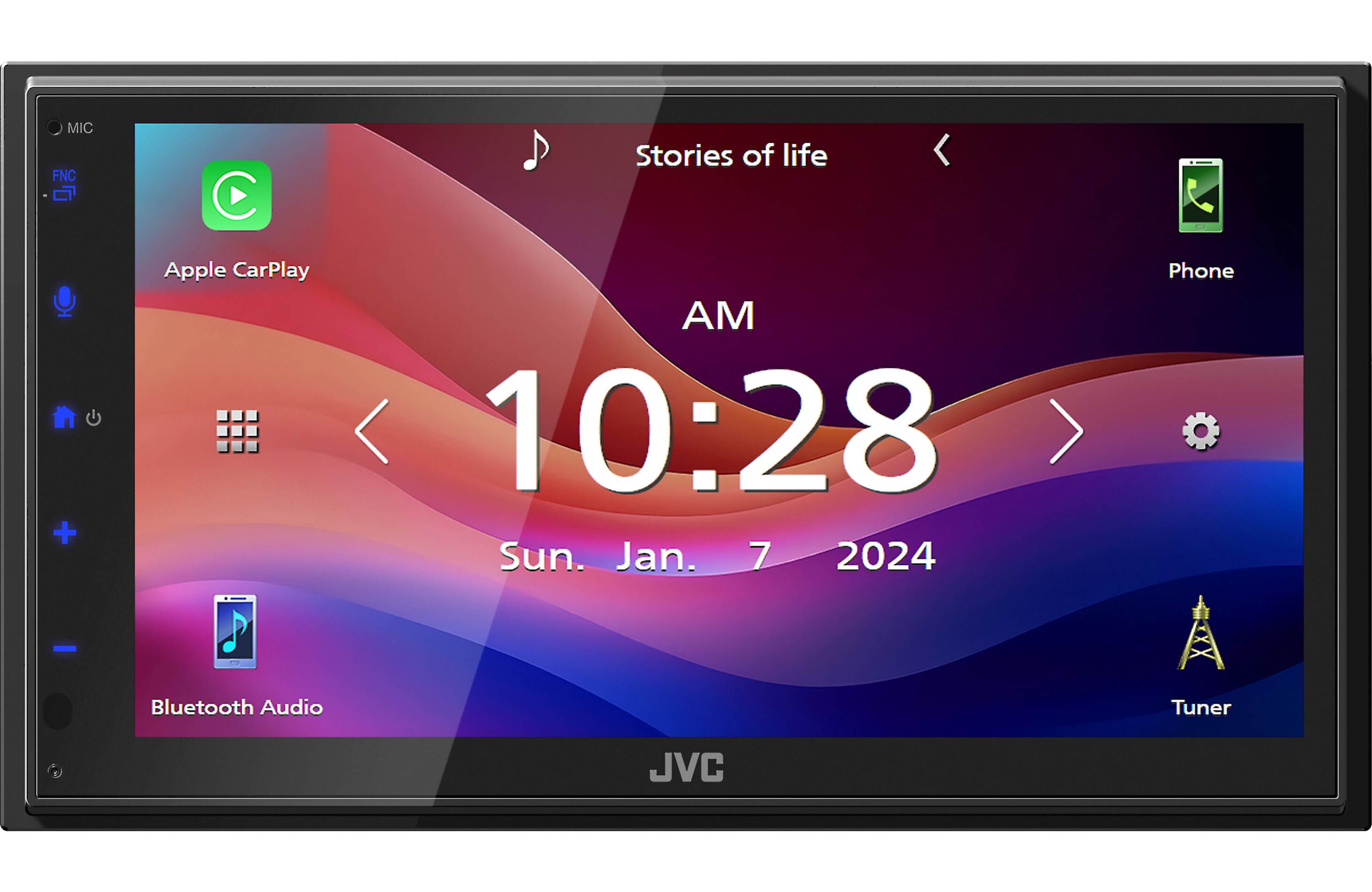 JVC KW-M590BT Digital multimedia receiver (does not play discs)