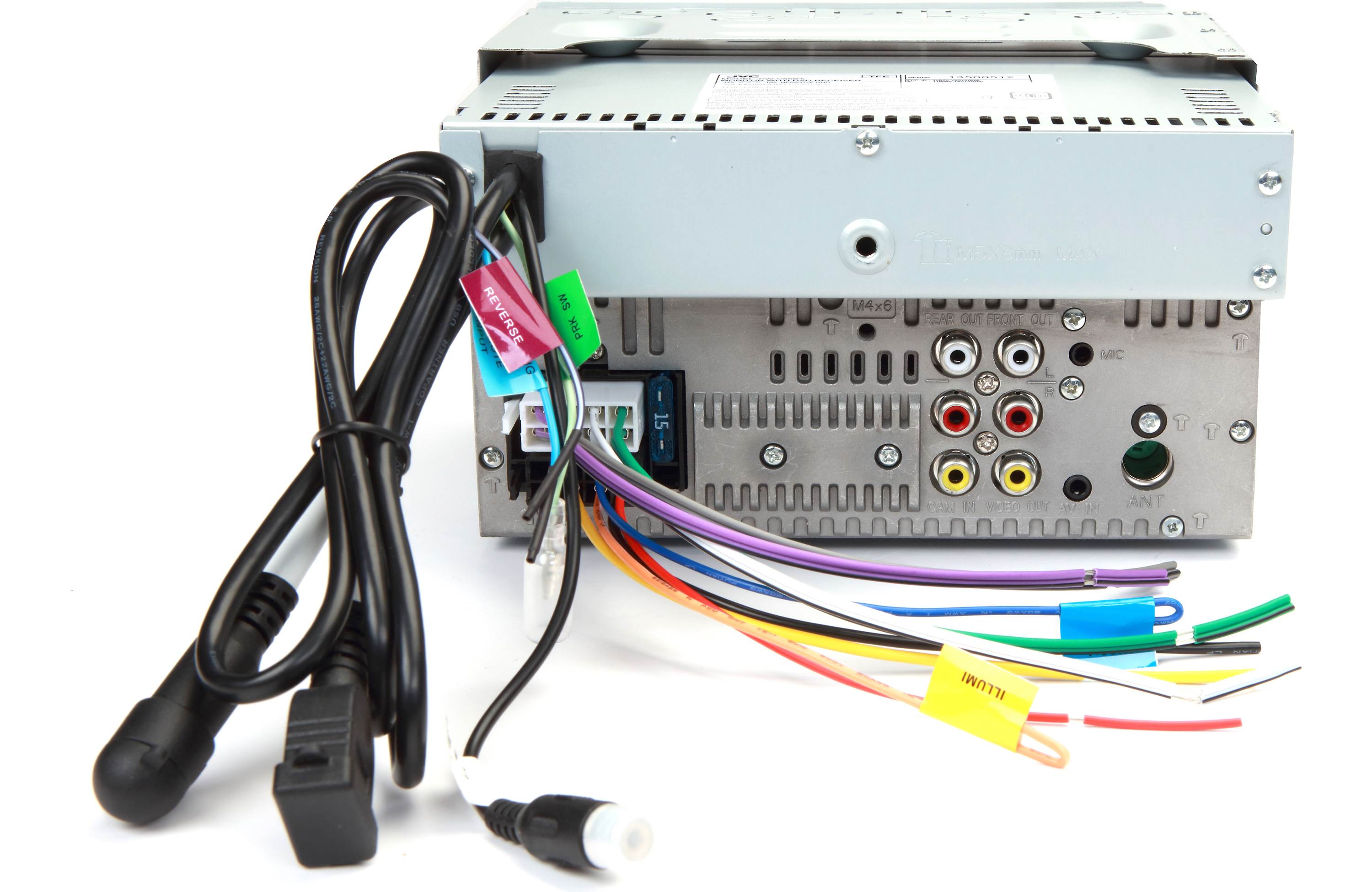 JVC KW-V66BT 6.8″ DVD Receiver w/ CarPlay, Auto, BT, USB, & Aux