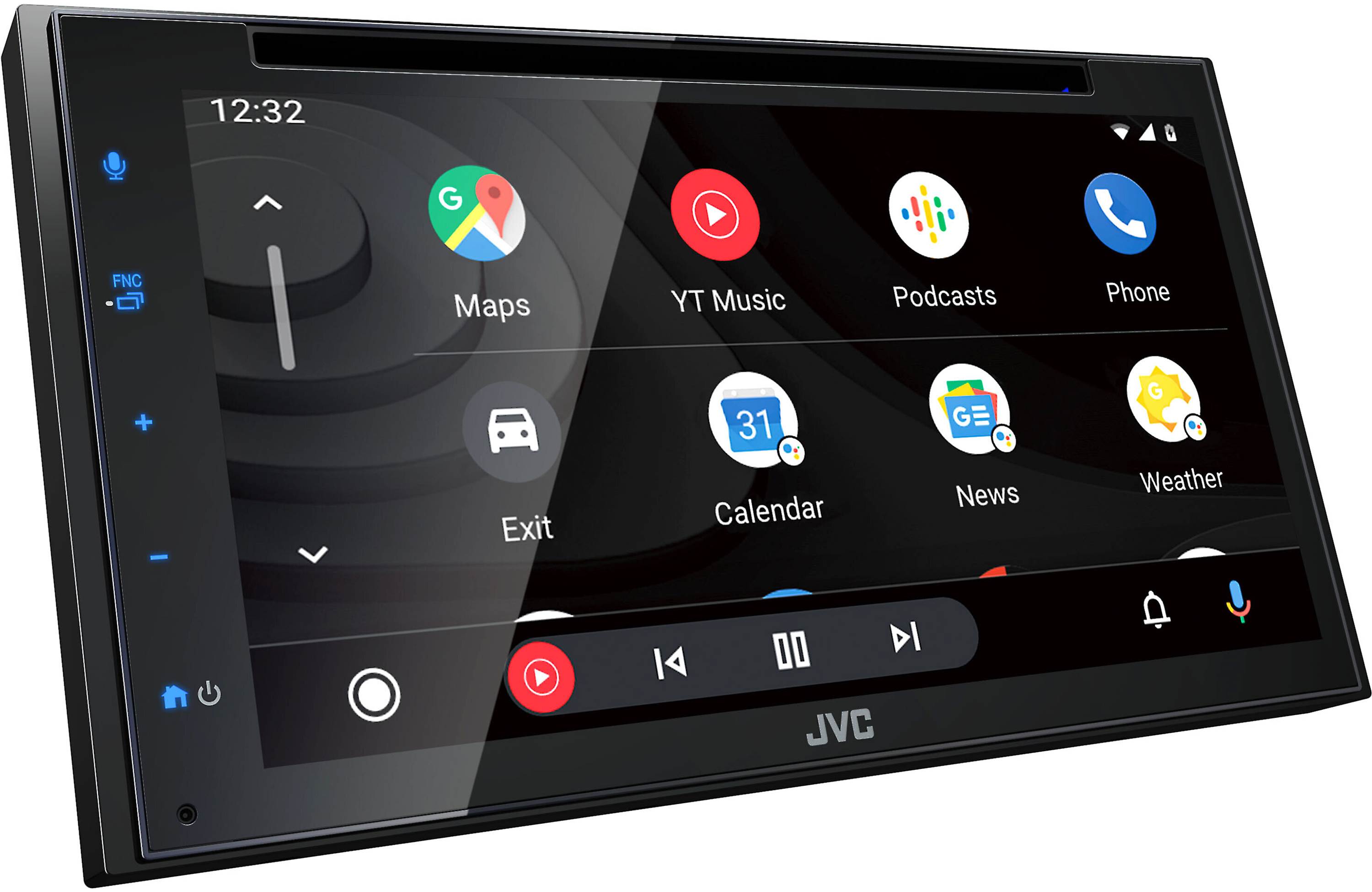 JVC KW-V66BT 6.8″ DVD Receiver w/ CarPlay, Auto, BT, USB, & Aux