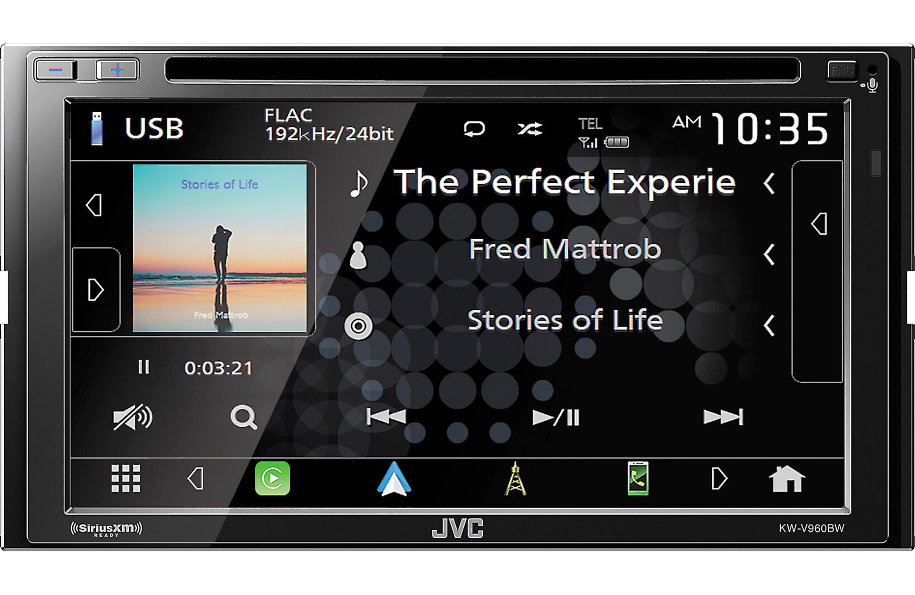 JVC KW-V960BW DVD receiver