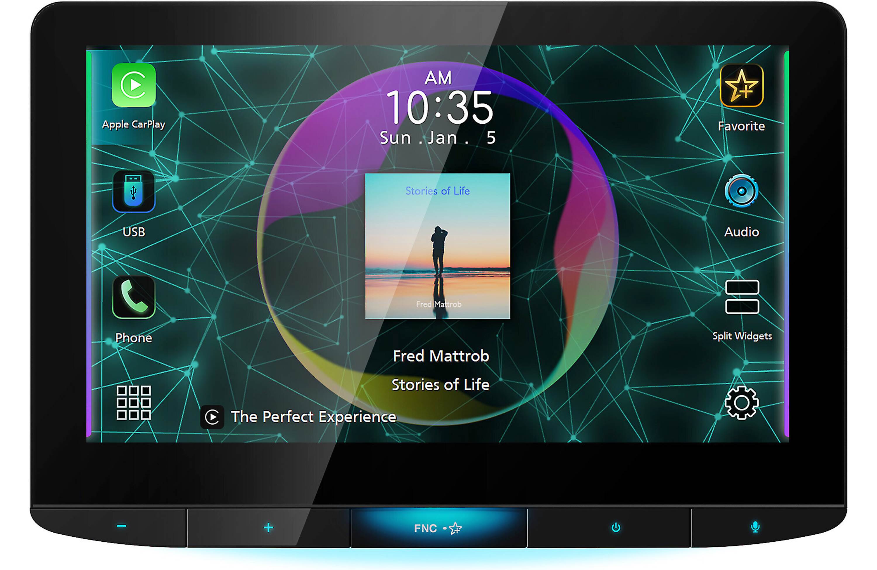 JVC KW-Z1000W Digital multimedia receiver (does not play discs)