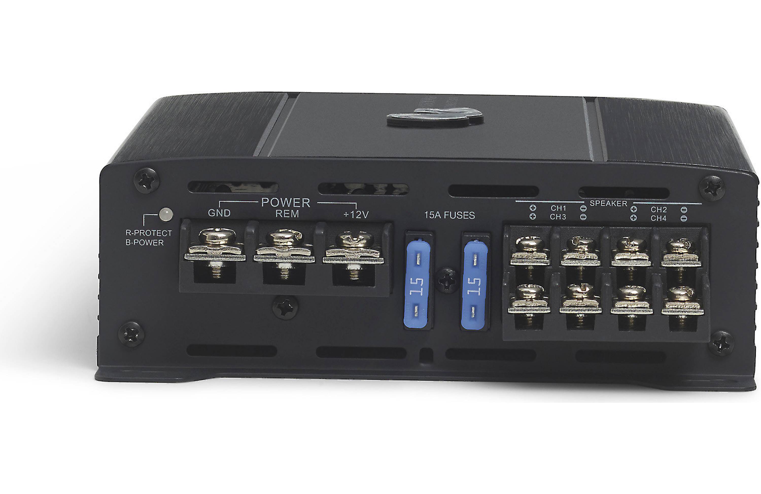 Infinity Primus 6004a Compact 4-channel car amplifier — 60 watts RMS x 4