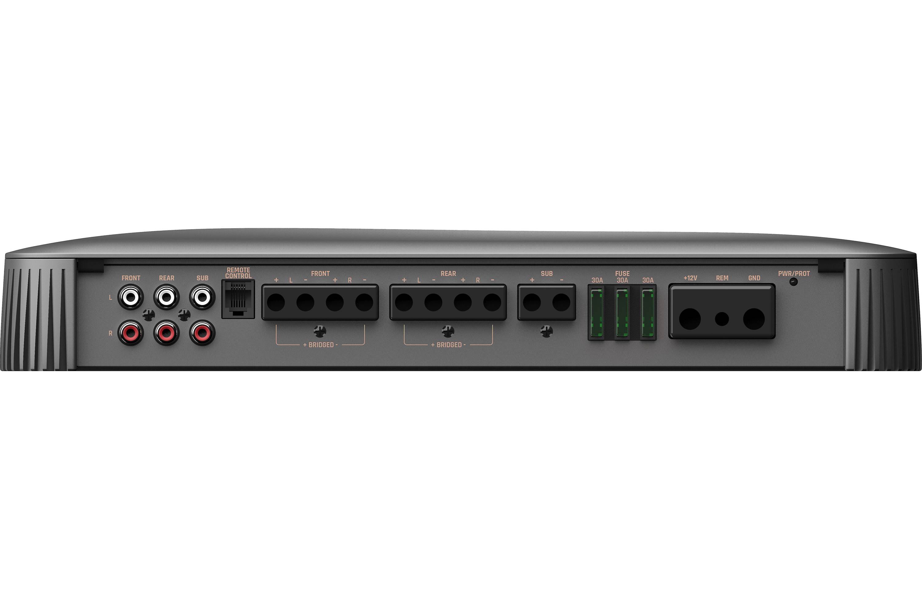 Infinity Reference 7005A Reference Series 5-channel car amplifier — 50 watts RMS x 4 at 4 ohms + 500 watts RMS