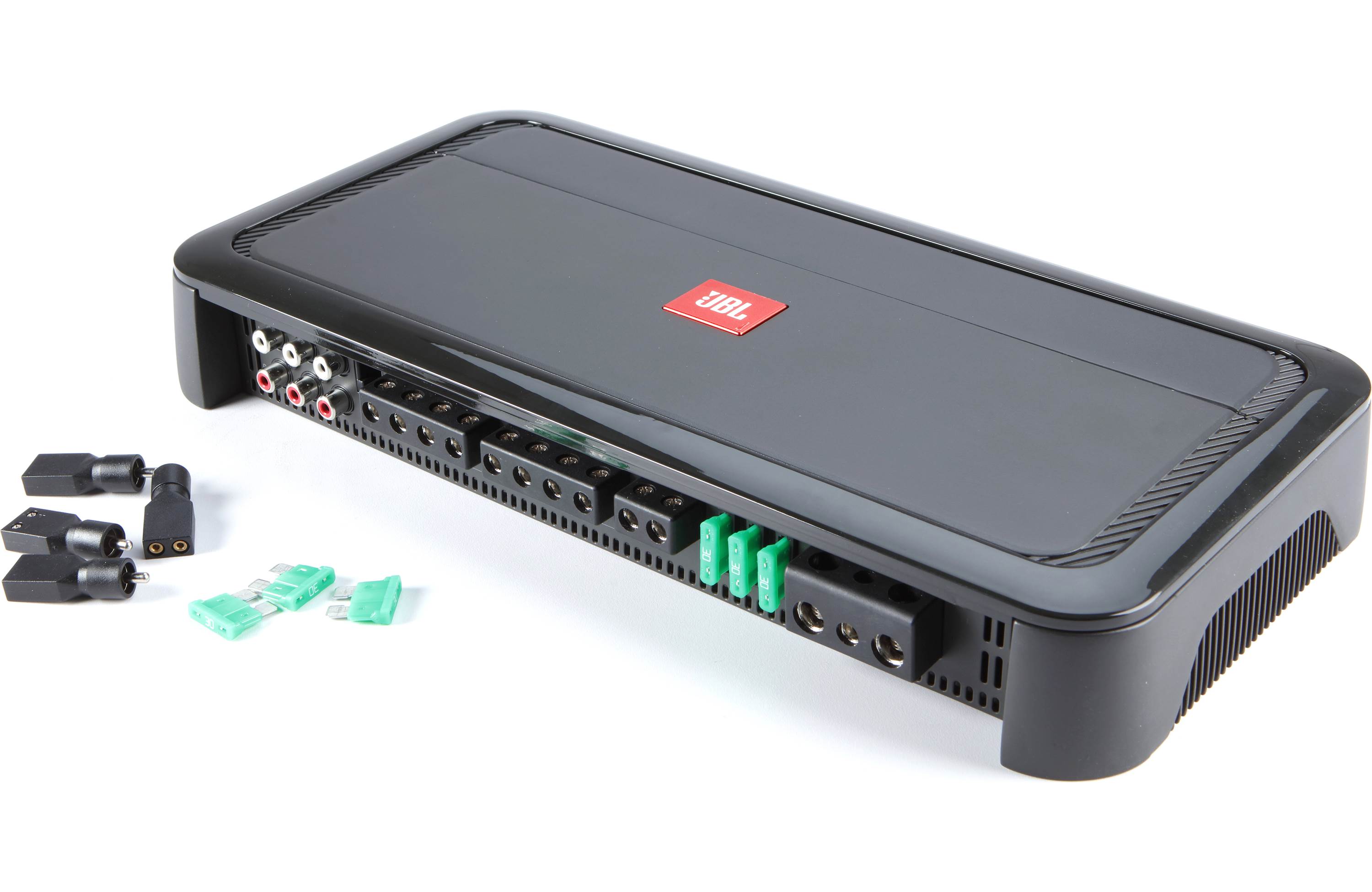 JBL Club A5055 Club Series 5-channel car amplifier — 50 watts RMS x 4 at 4 ohms + 500 watts RMS