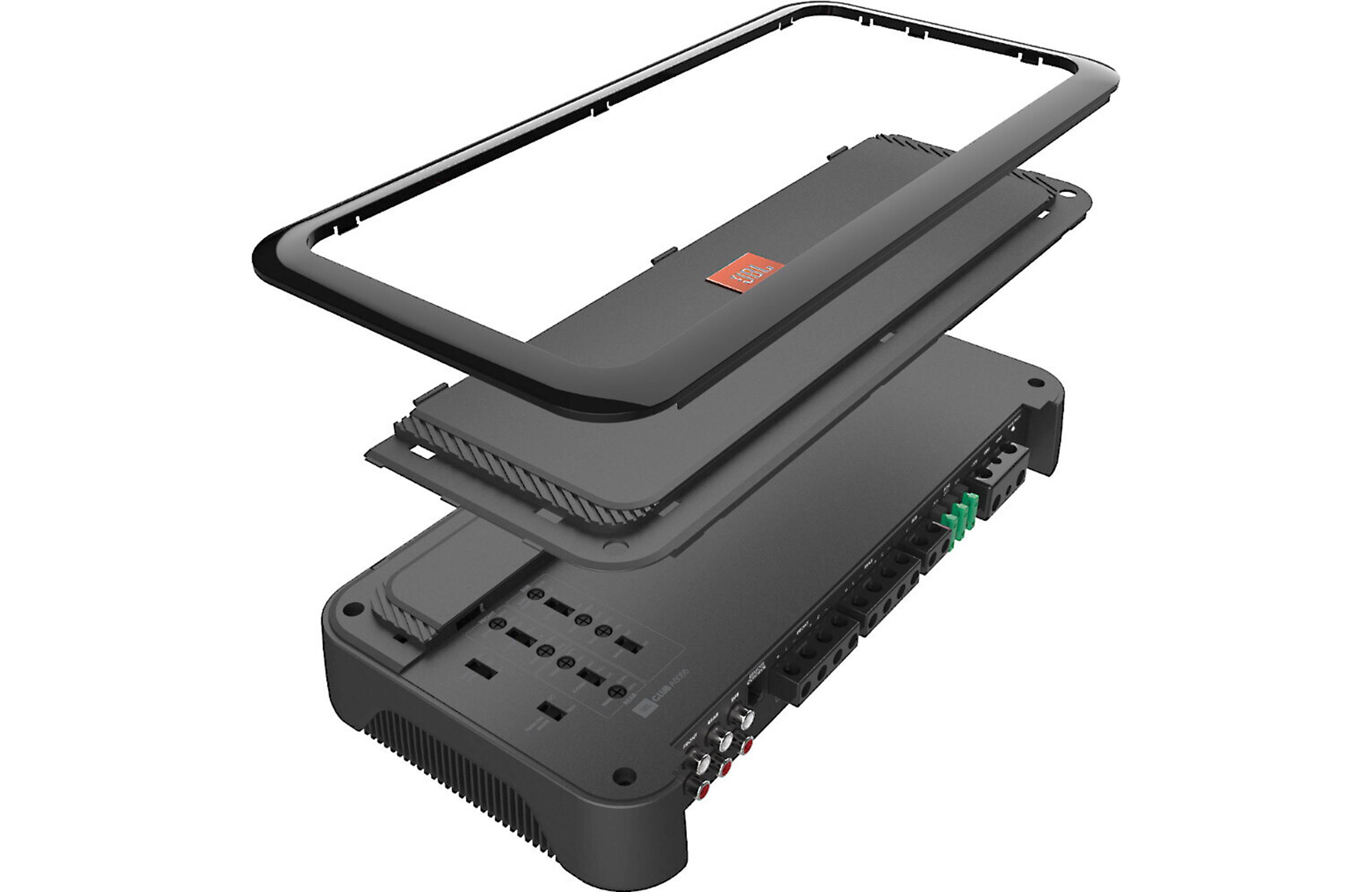 JBL Club A5055 Club Series 5-channel car amplifier — 50 watts RMS x 4 at 4 ohms + 500 watts RMS