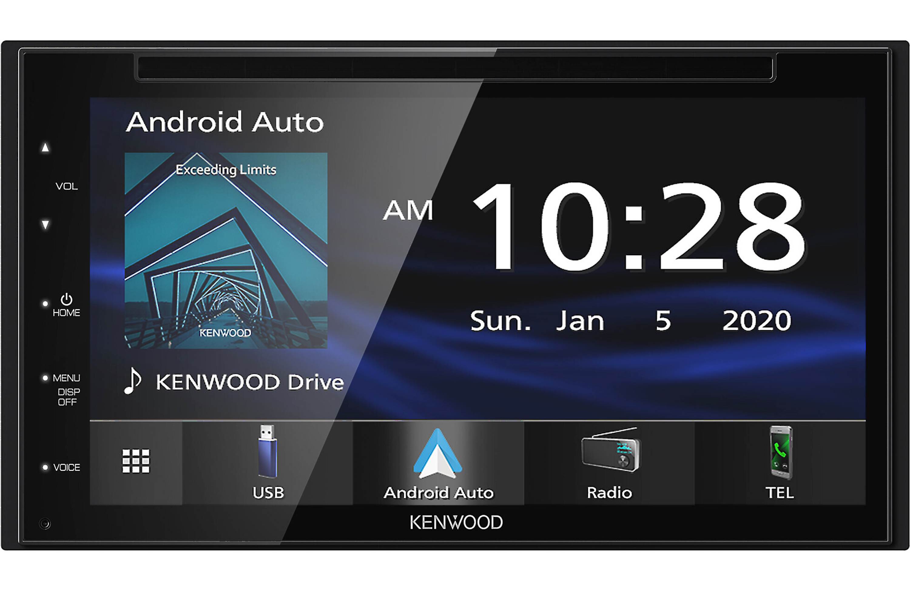 Kenwood DDX5707S 6.75″ DVD Receiver w/ CarPlay & Android Auto
