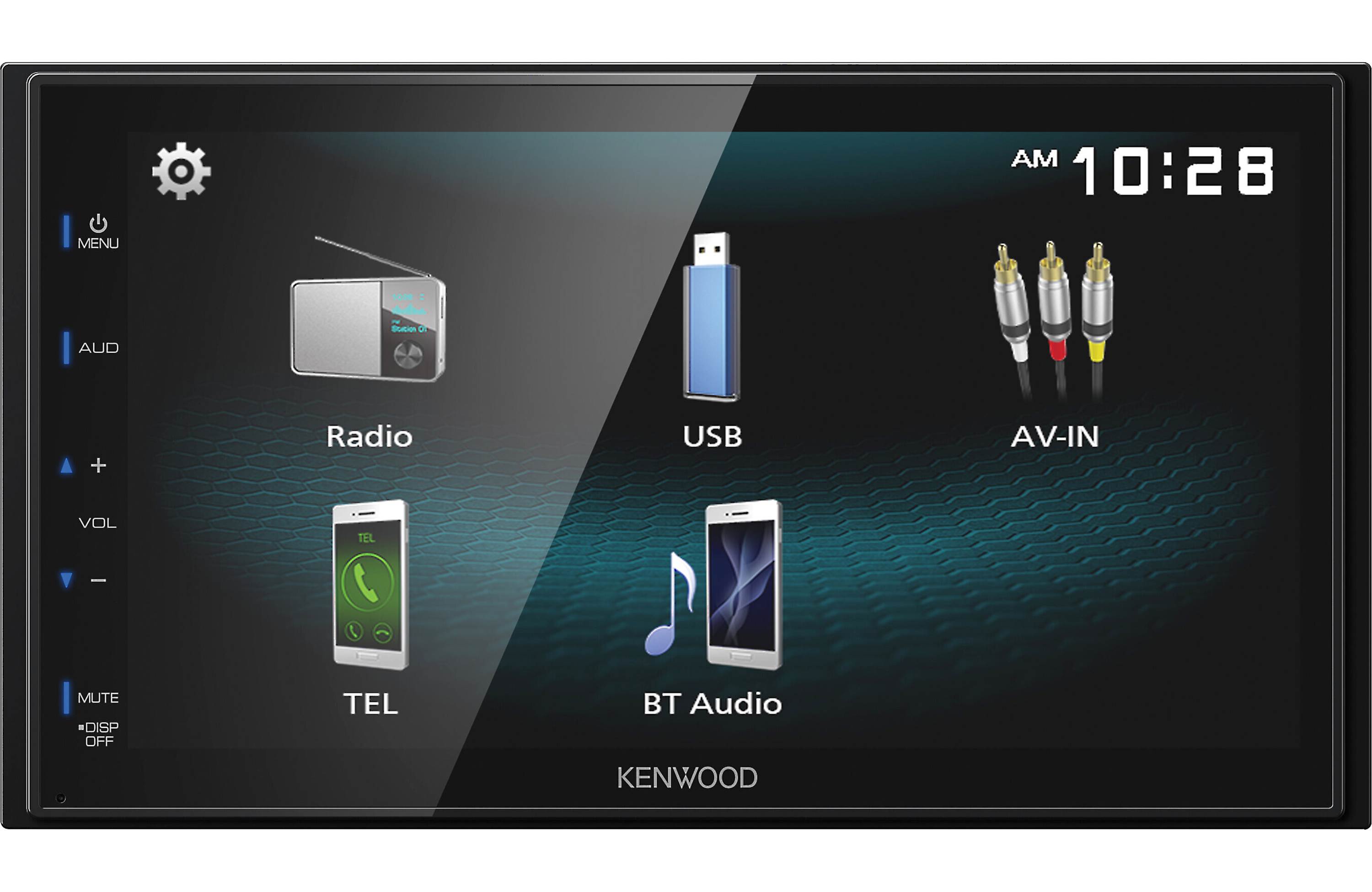 Kenwood DMX125BT 6.75″ Multimedia Receiver w/ Android Mirroring