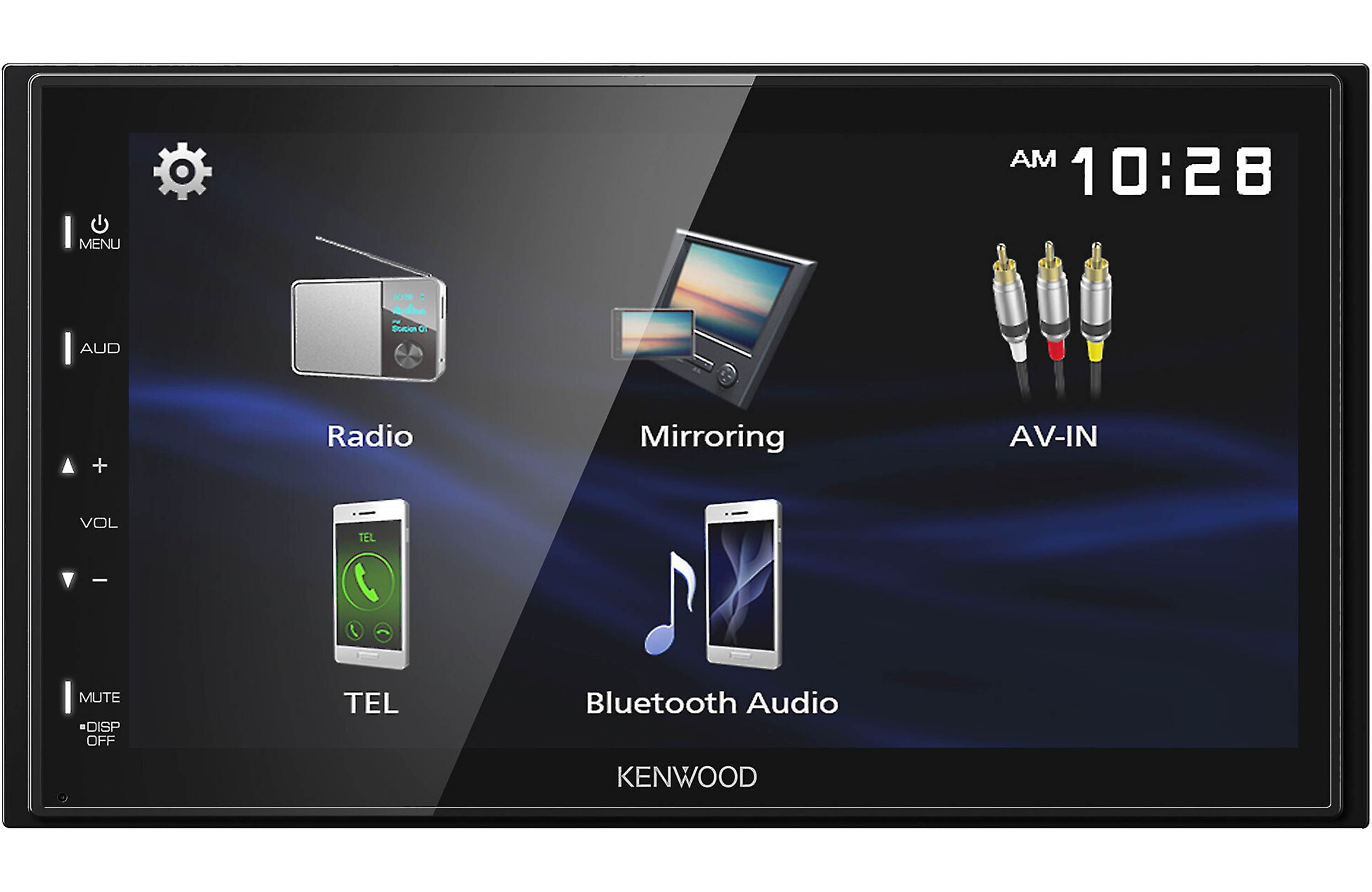 Kenwood DMX129BT, 6.8