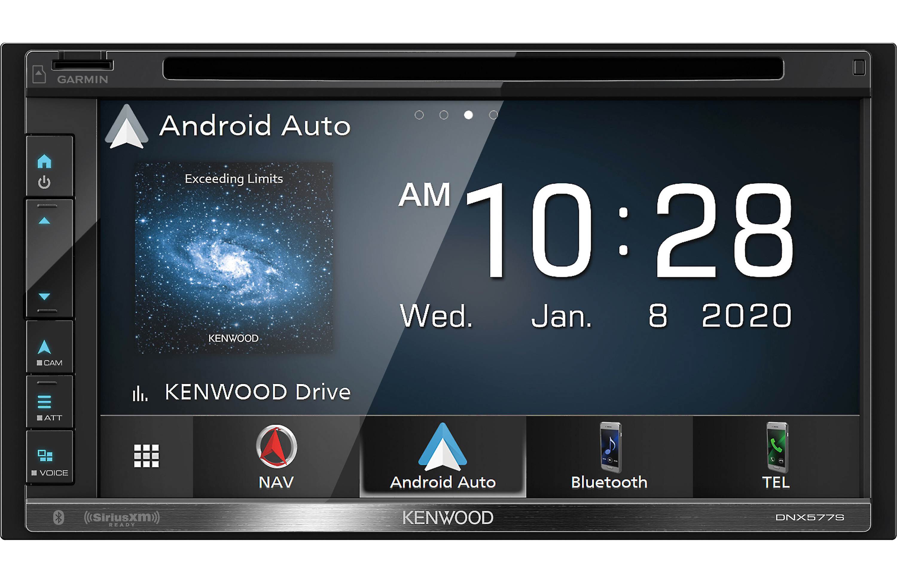 Kenwood DNX577S 6.75″ GPS DVD Receiver w/ CarPlay & Android Auto