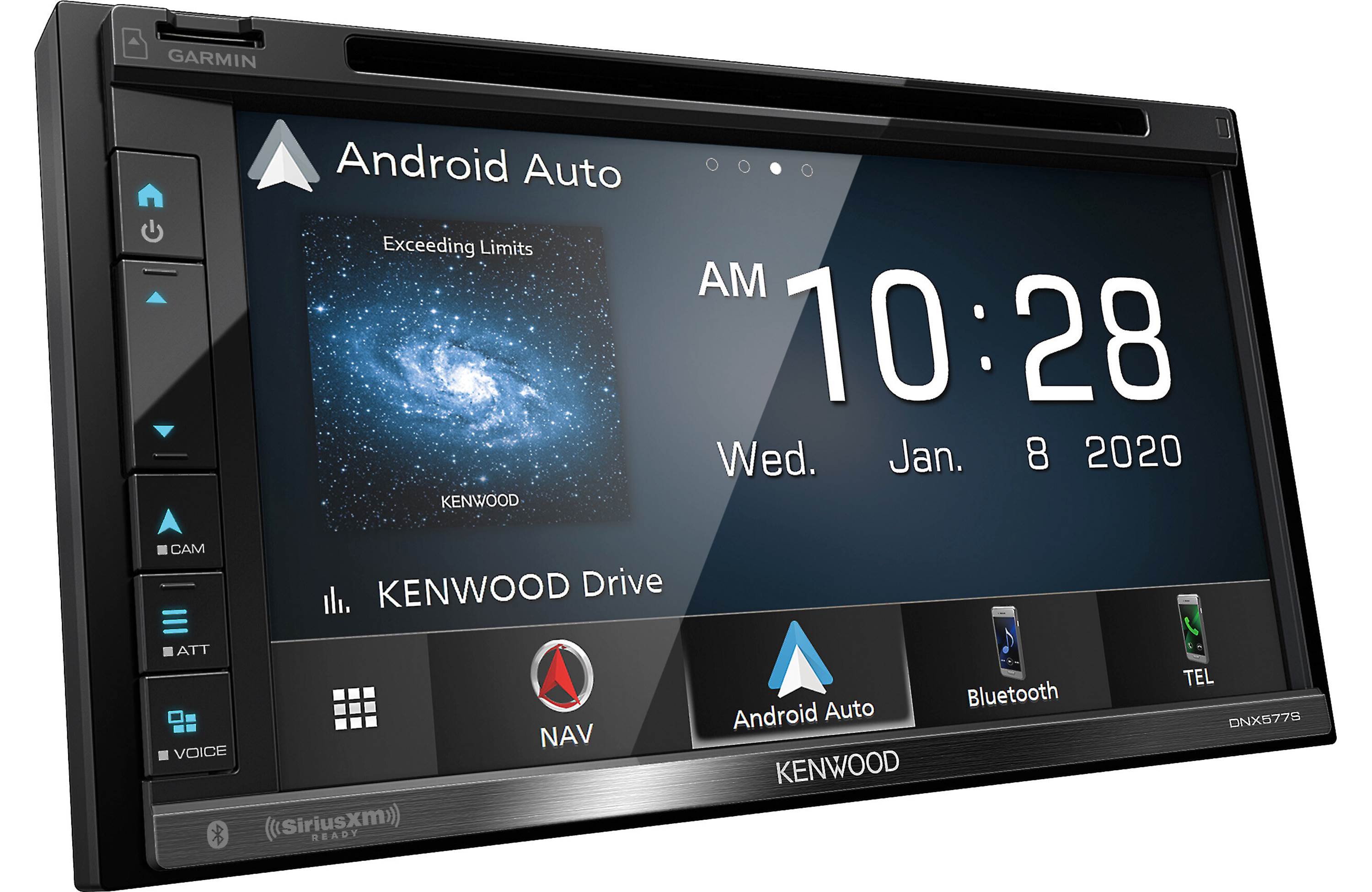 Kenwood DNX577S 6.75″ GPS DVD Receiver w/ CarPlay & Android Auto