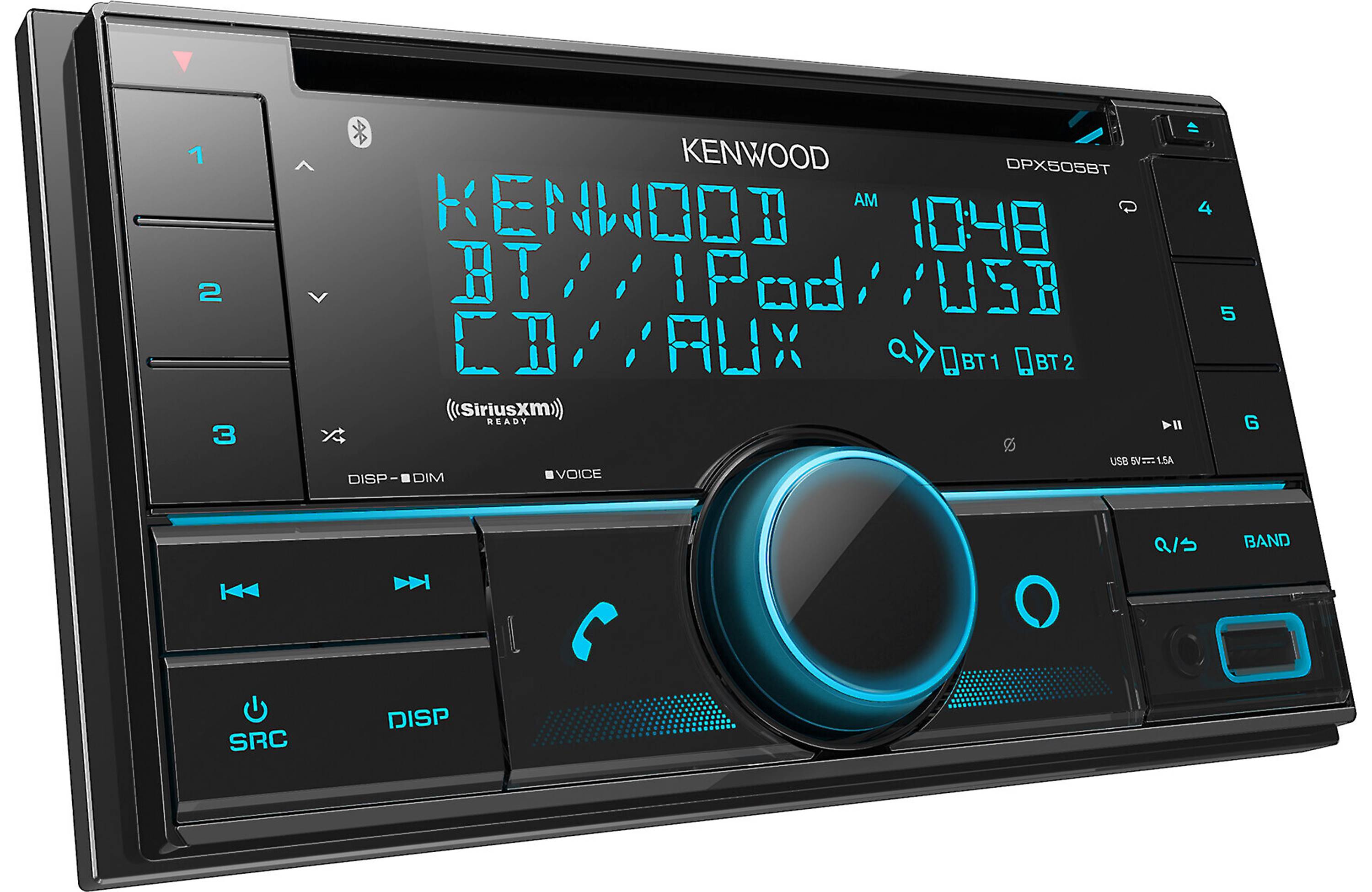Kenwood DPX505BT CD Receiver w/ USB, BT & Aux