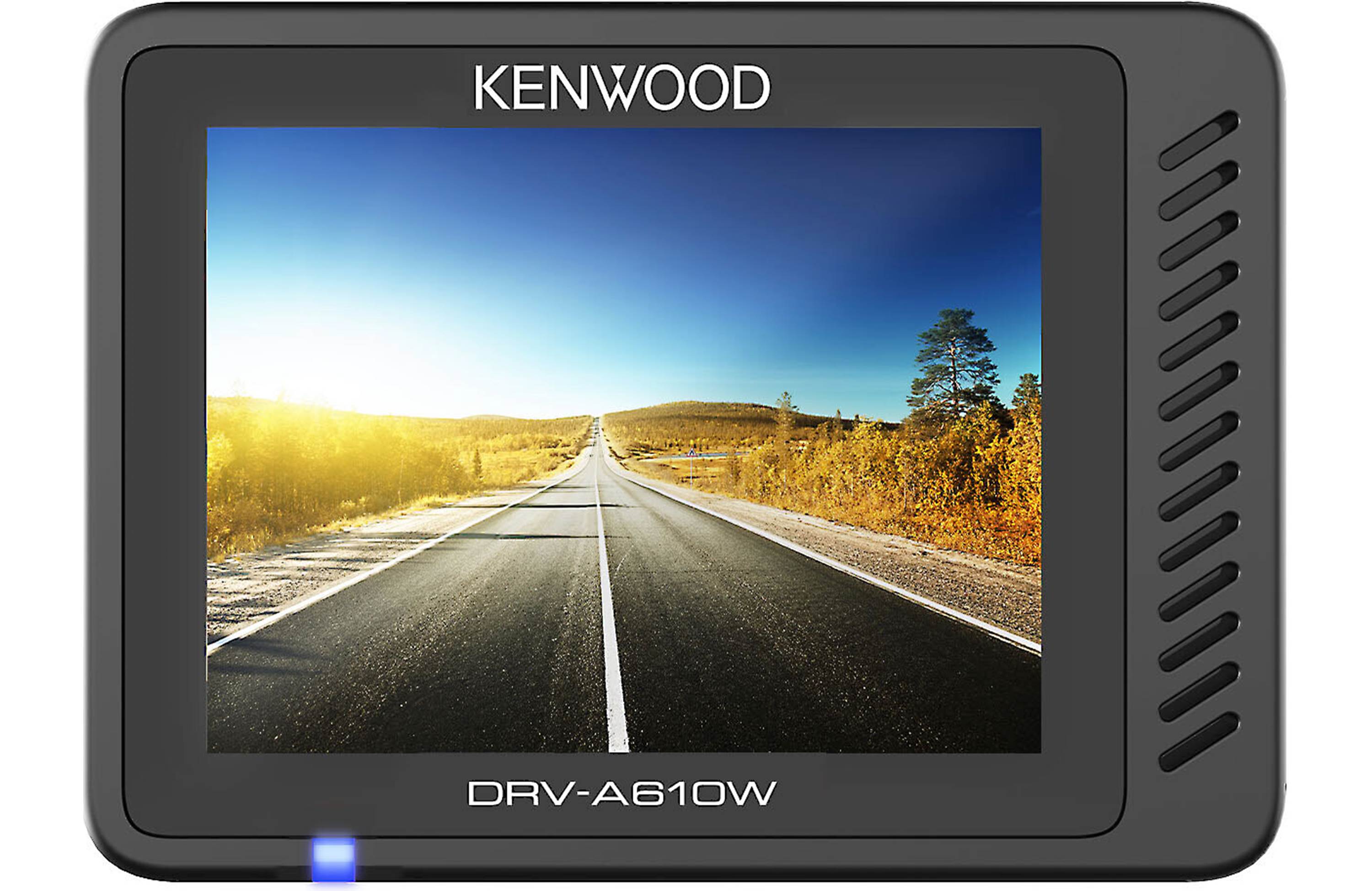 Kenwood DRV-A610WDP Compact 4K HD dash camera with 2