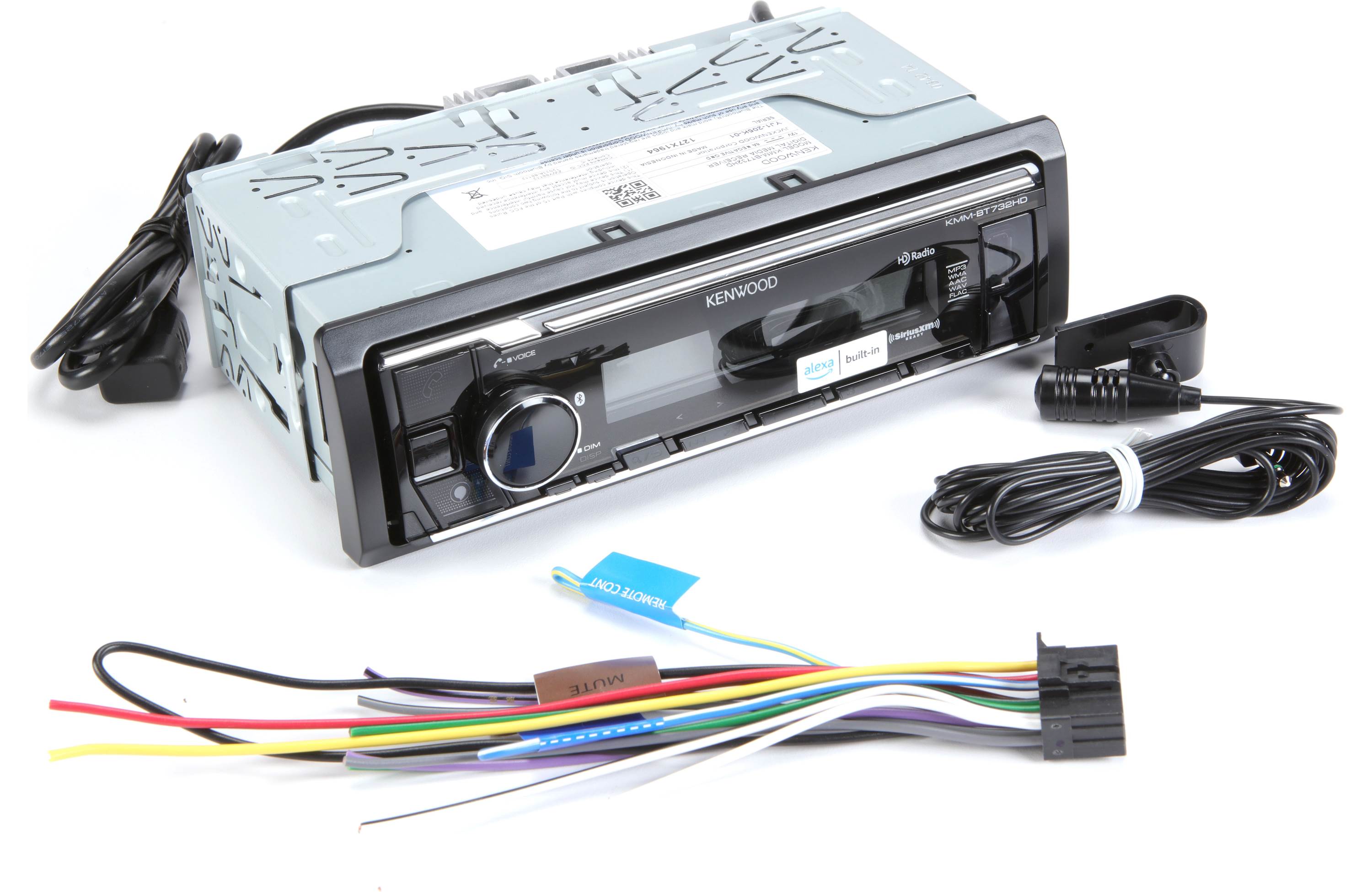 Kenwood KMM-BT732HD Digital media receiver (does not play discs)