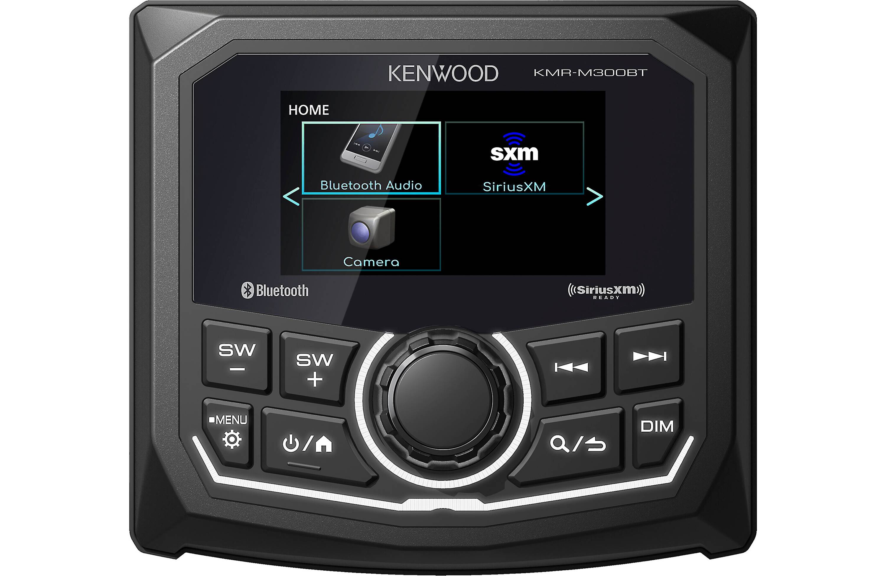 Kenwood KMR-M300BT Marine Receiver w/ Bluetooth, USB & Vid Input