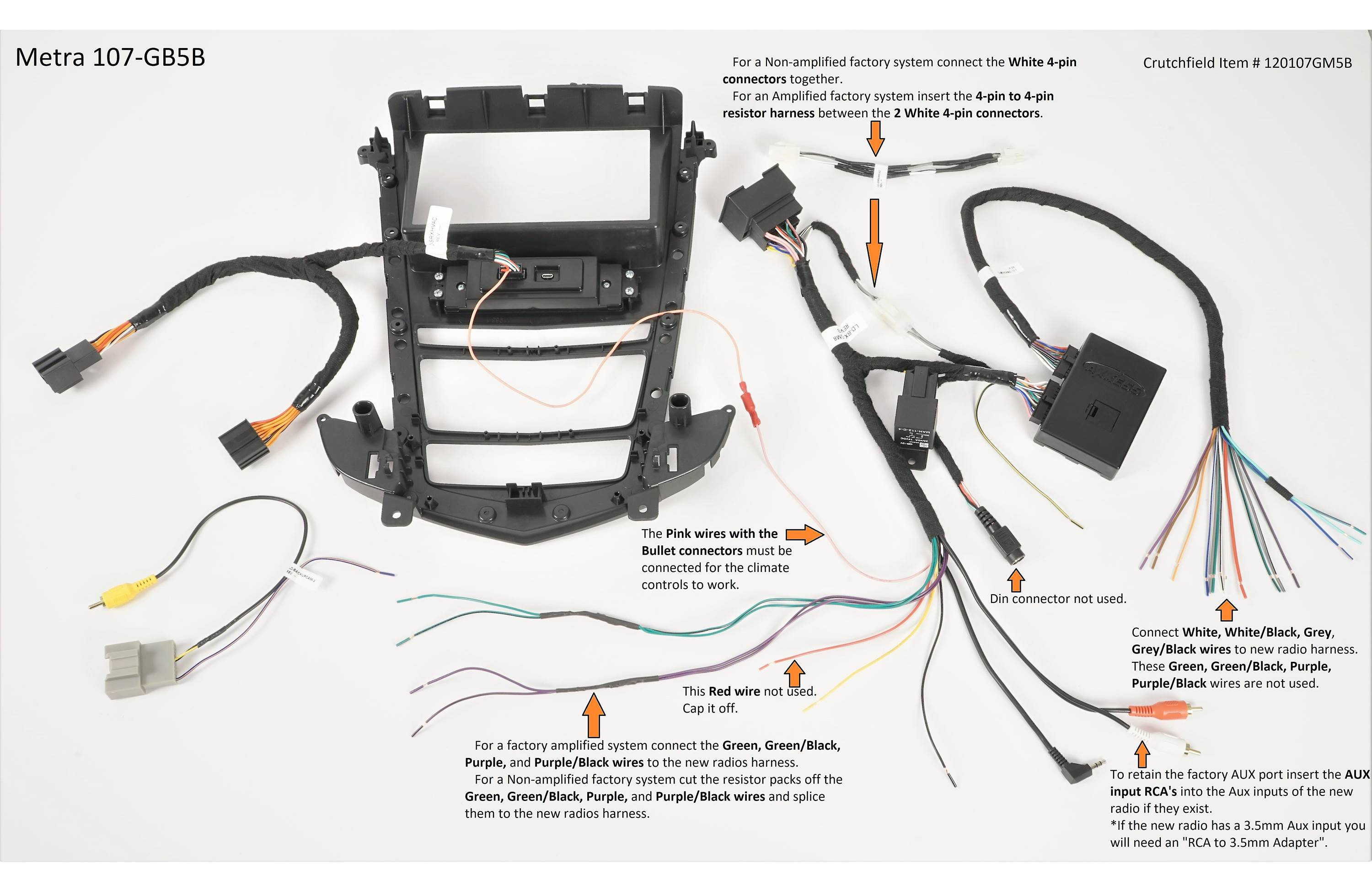 Metra 107-GM5B dash kit