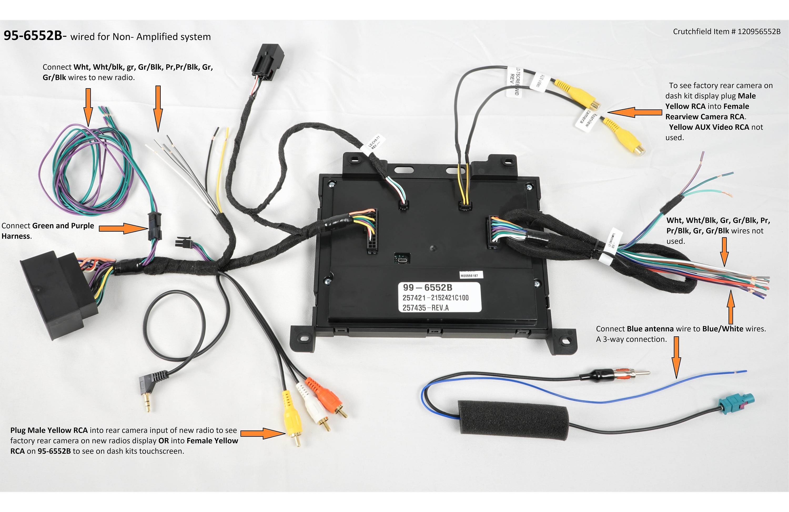 Metra 95-6552B Dash and Wiring Kit