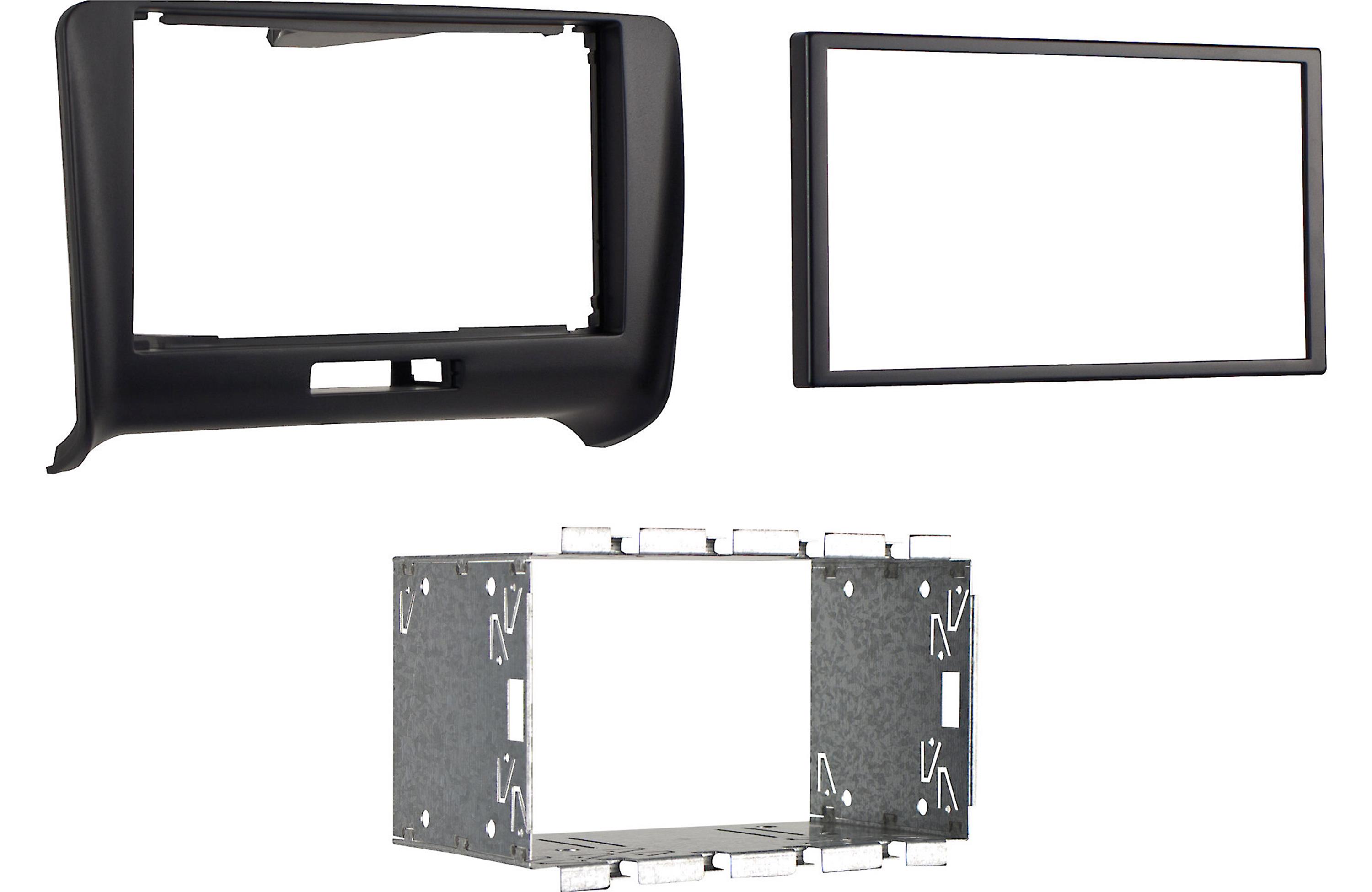 Metra 95-9108 Dash Kit Fits select 2008-10 Audi TT vehicles — double-DIN radios
