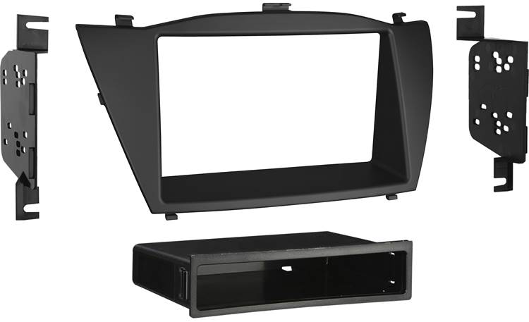 Metra 99-7341B Dash Kit Fits select 2010-13 Hyundai Tucson models — single-DIN or double-DIN radios (Black)