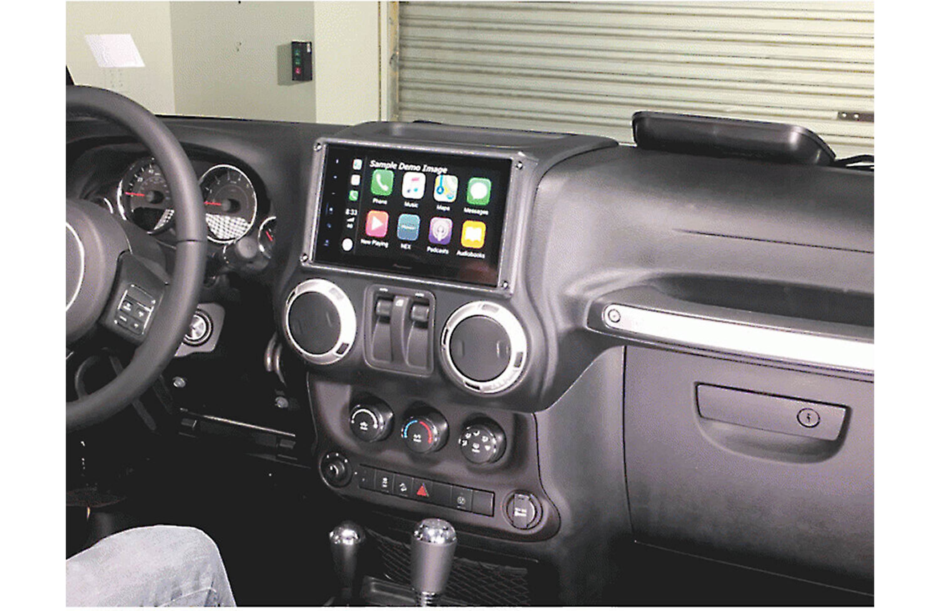 Metra 108-CH1B Dash Kit Install Pioneer's DMH-C5500NEX multimedia receiver with its 8