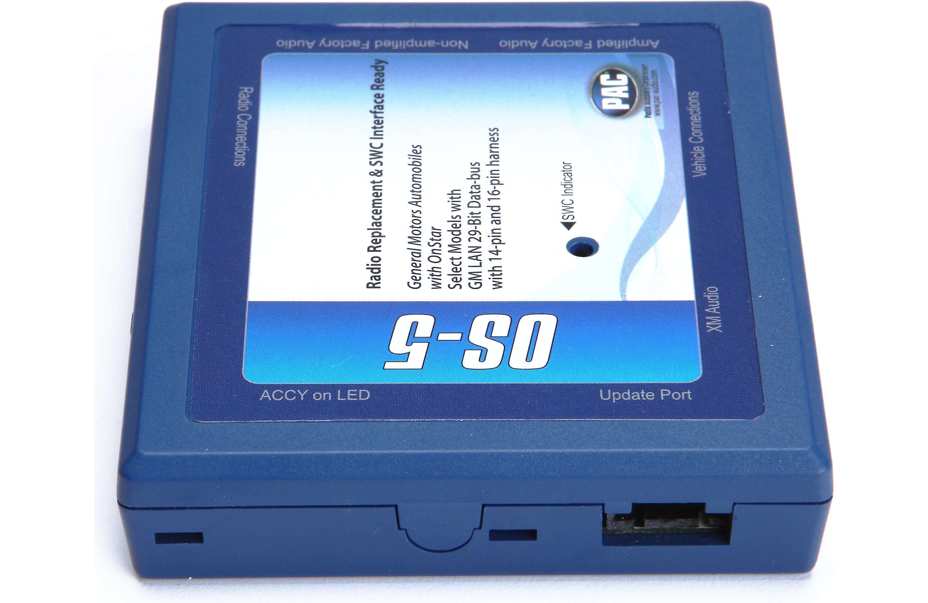 PAC OS-5 Factory Integration Adapter factory amp and XM tuner in select 2006-up GM vehicles