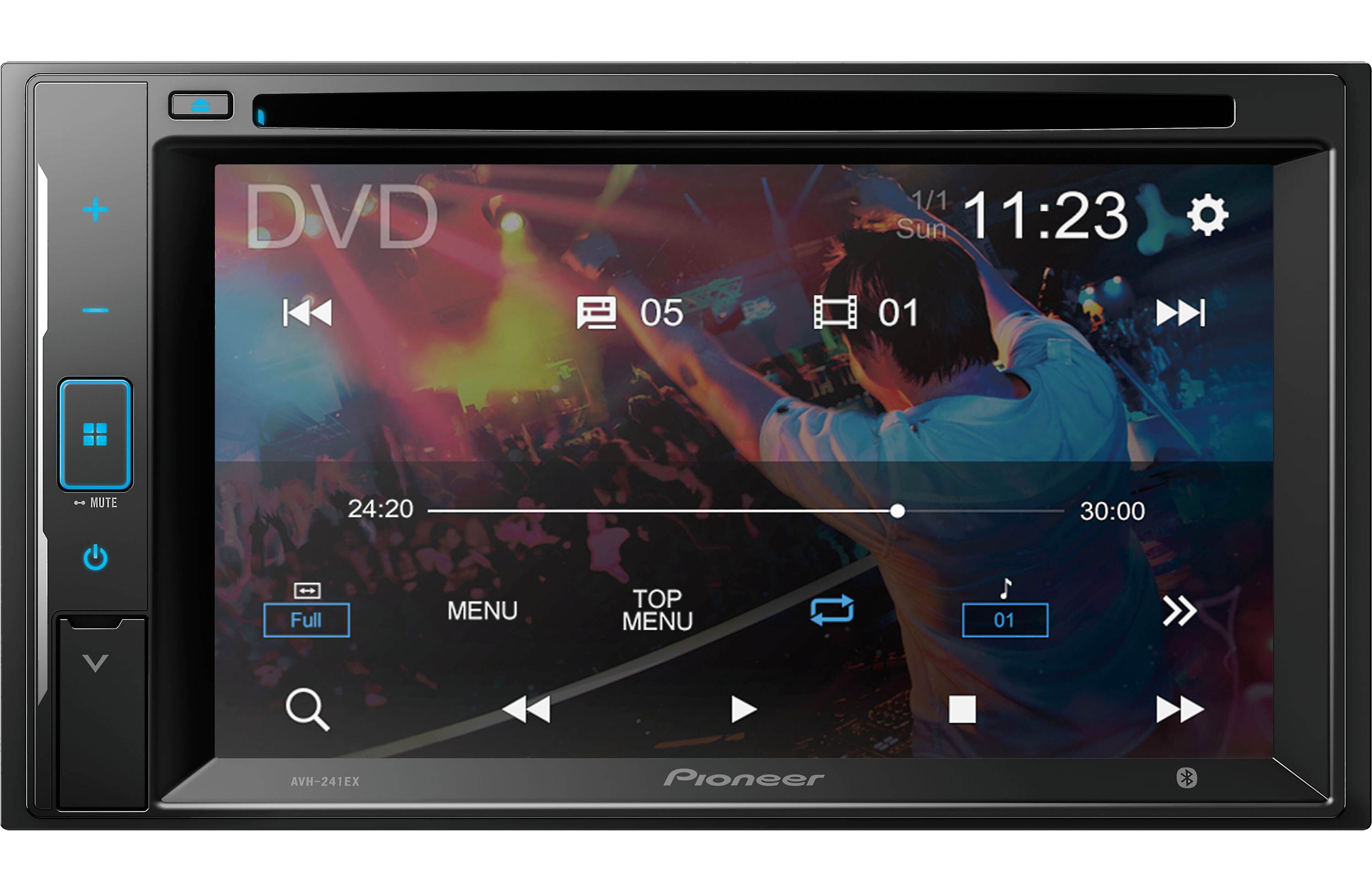 Pioneer AVH-241EX DVD receiver