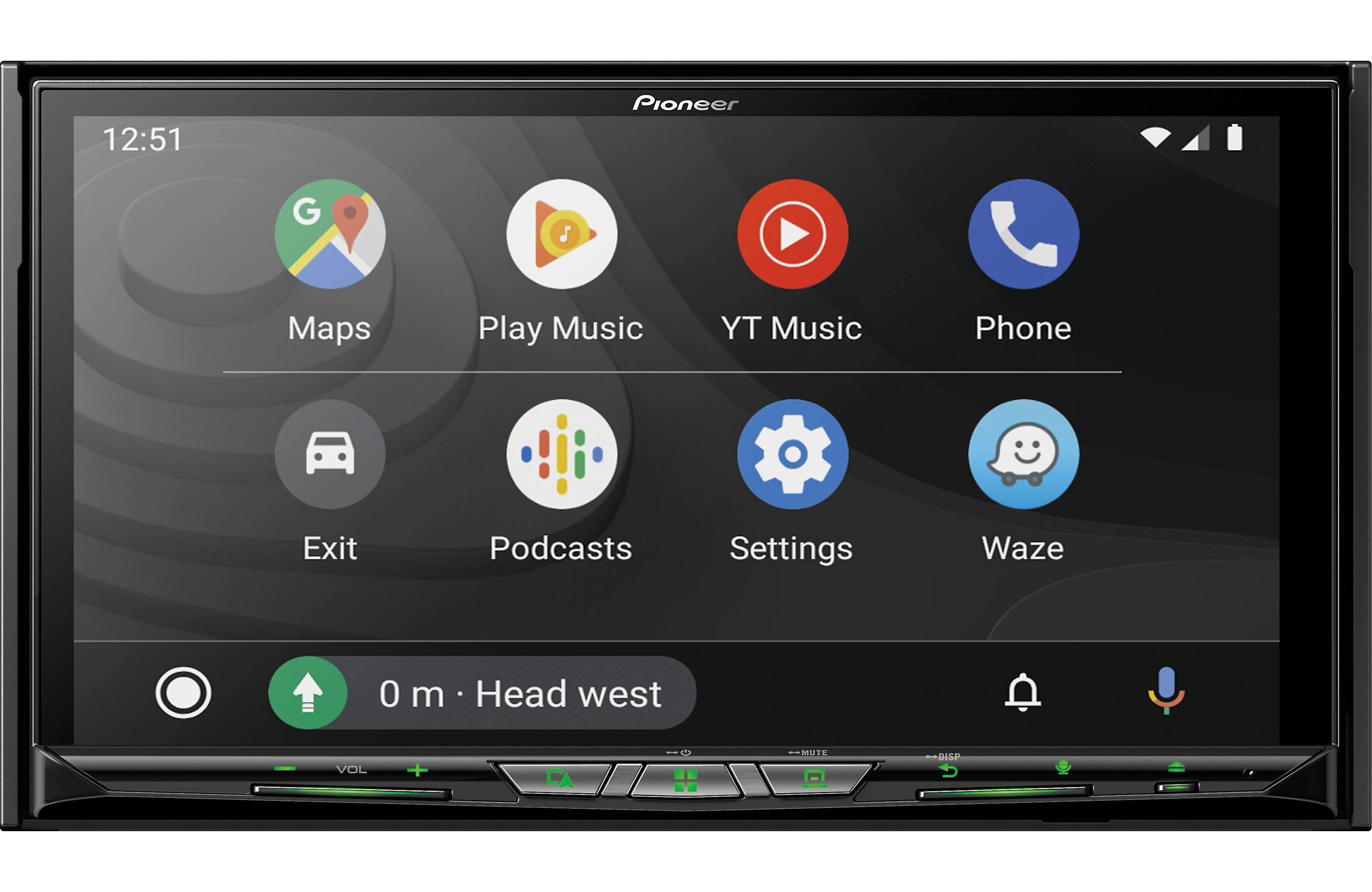 Pioneer AVIC-W8600NEX 7 inch Bullet Camera Multimedia Navigation Receiver - Black