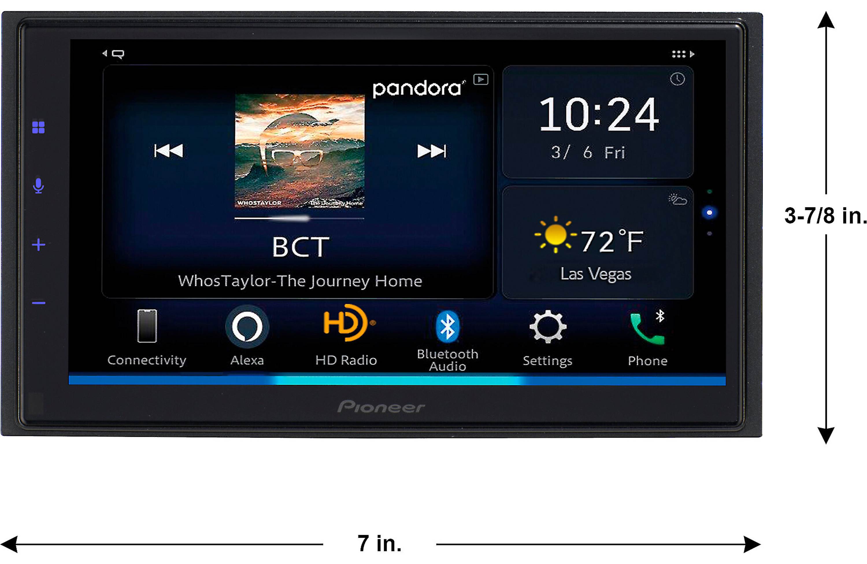 Pioneer DMH-WC5700NEX Digital multimedia receiver (does not play discs)