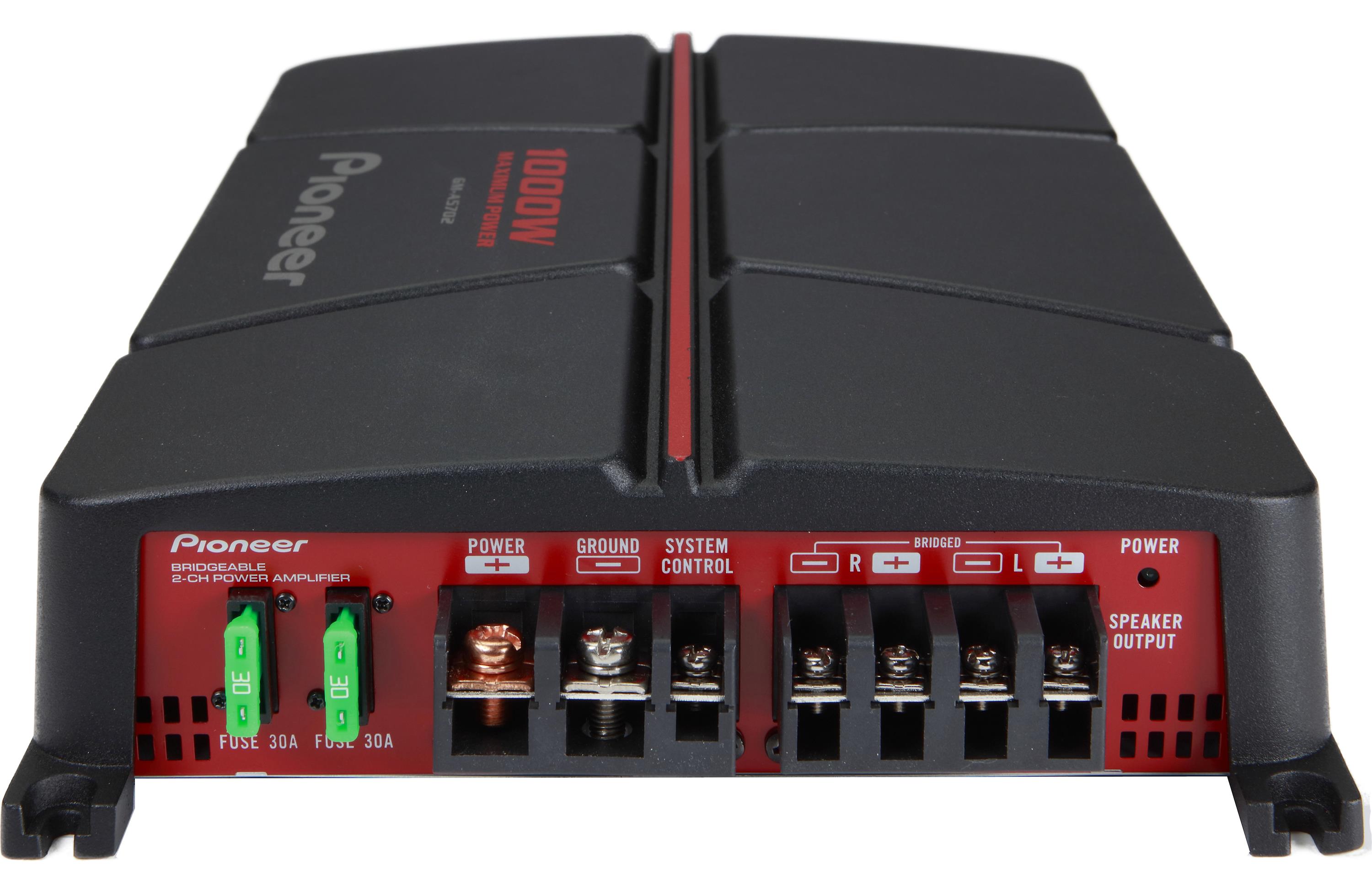 Pioneer GM-A5702 2-channel car amplifier — 150 watts RMS x 2
