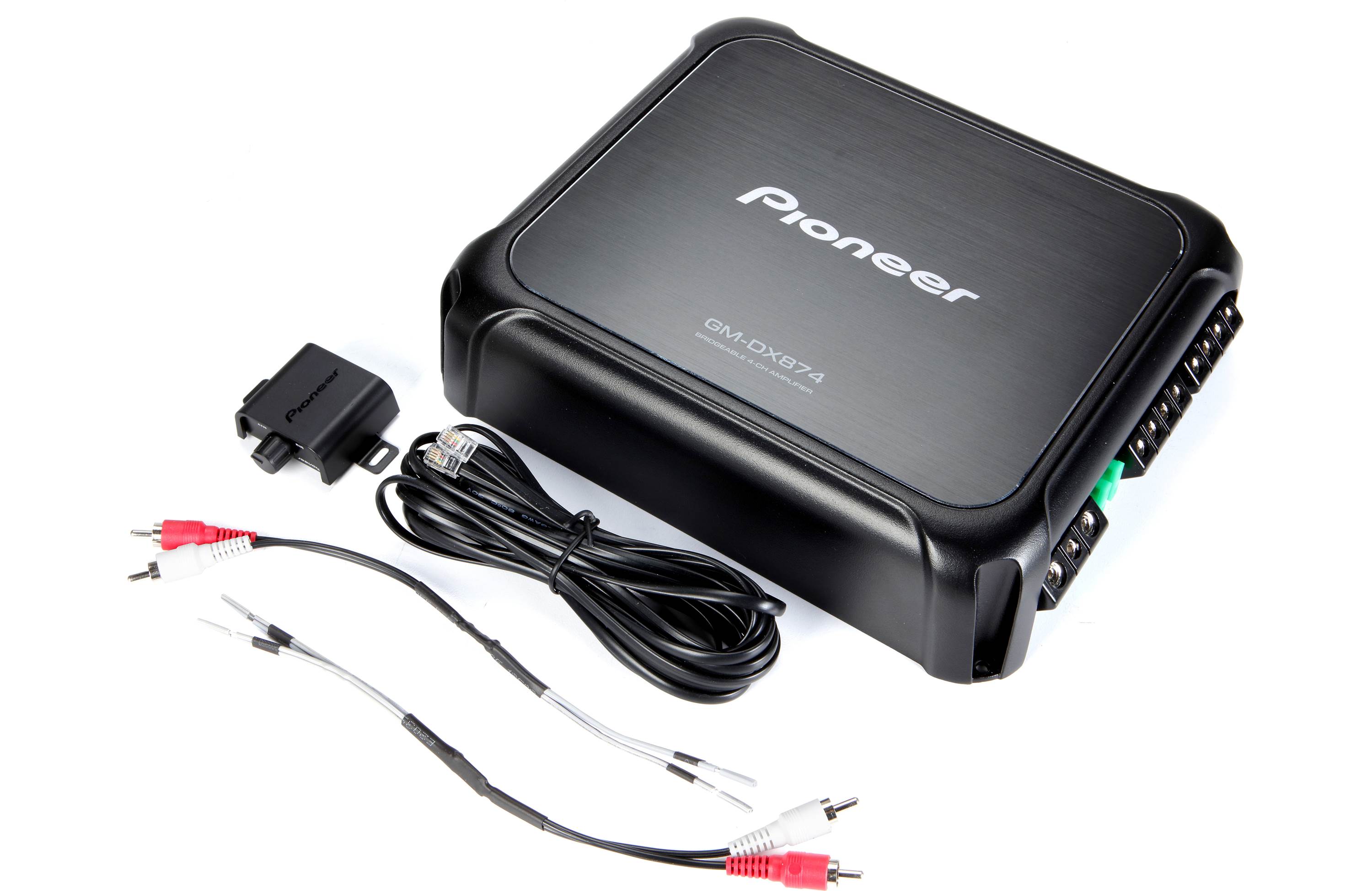 Pioneer GM-DX874 4-channel car amplifier — 100 watts RMS x 4