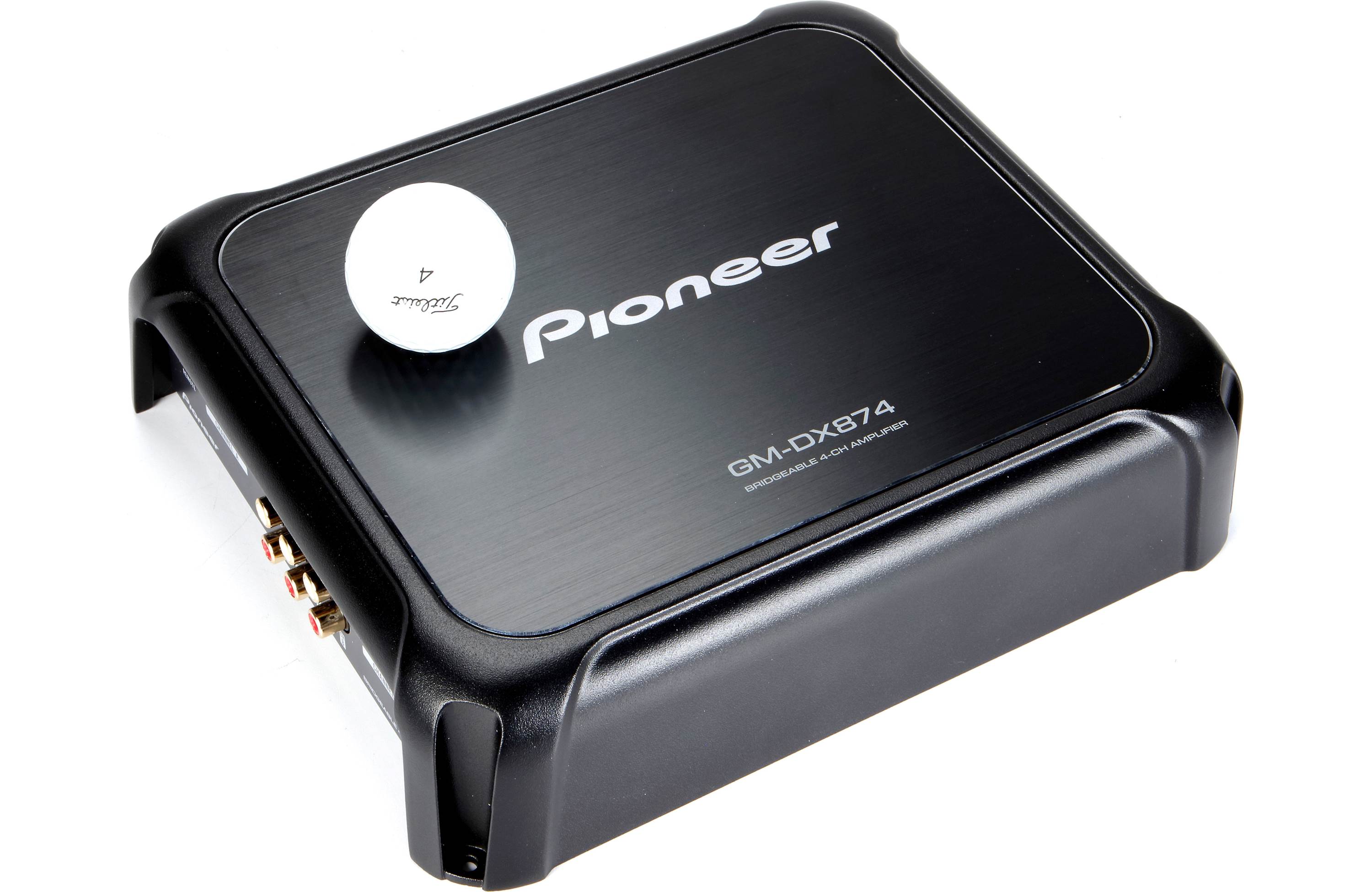 Pioneer GM-DX874 4-channel car amplifier — 100 watts RMS x 4