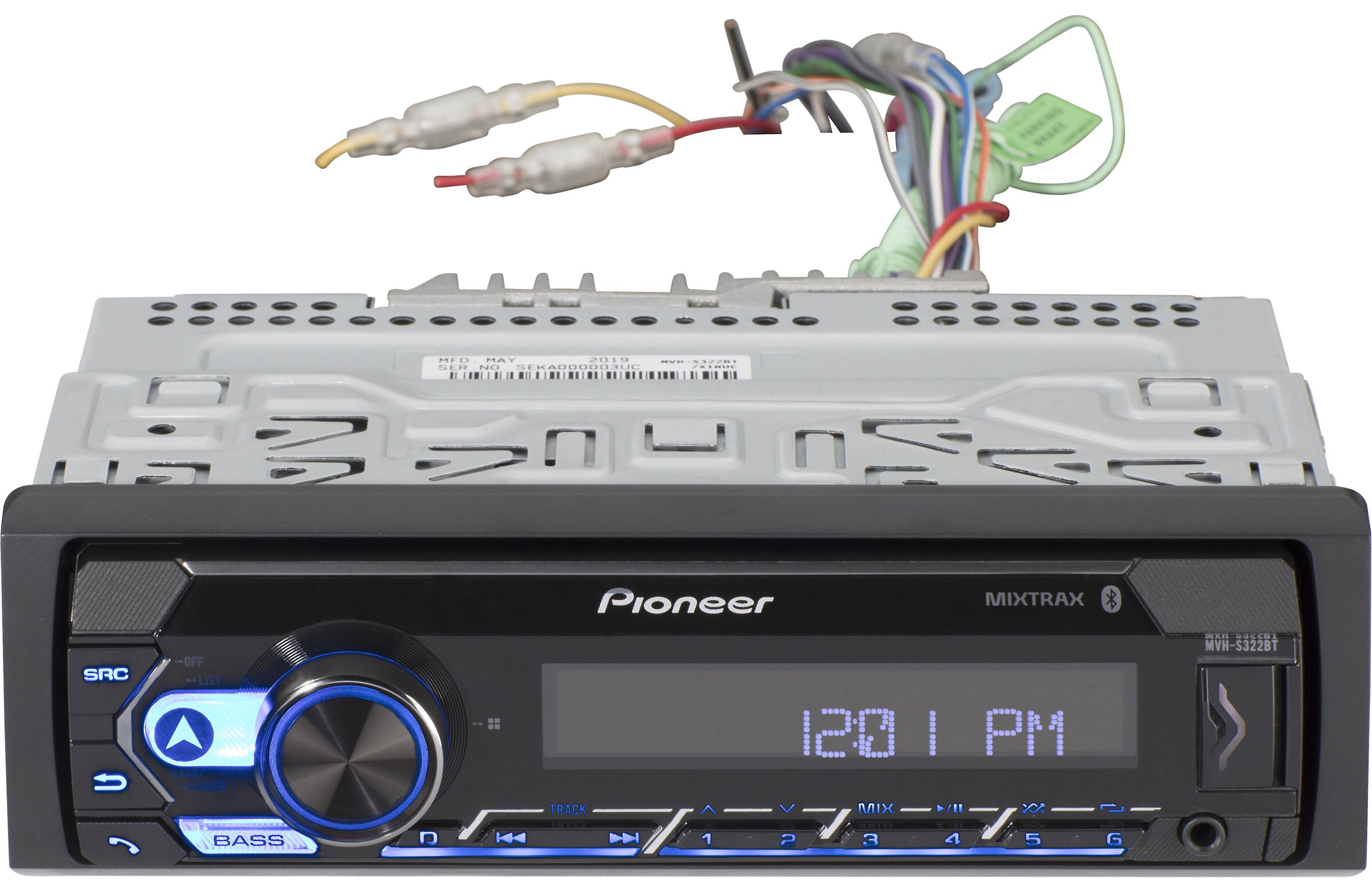 Pioneer MVH-S322BT Digital media receiver (does not play discs)