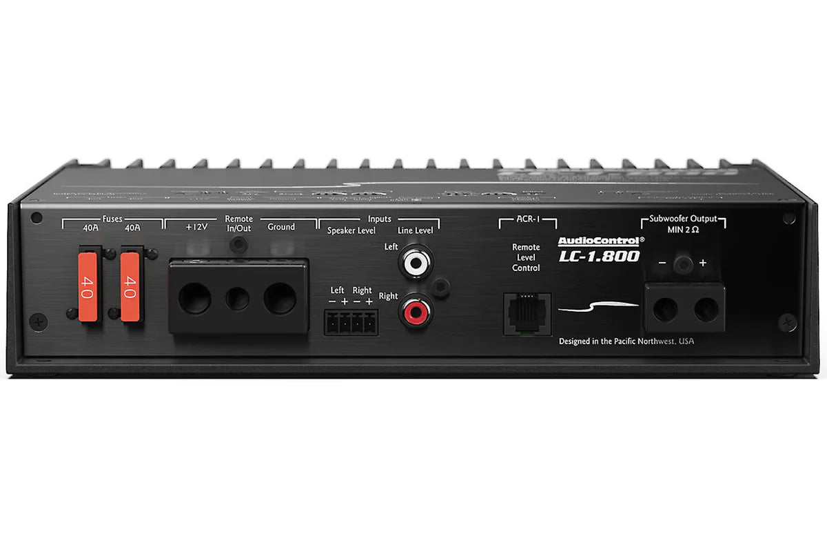 AudioControl LC-1.800 Mono Subwoofer Amplifier