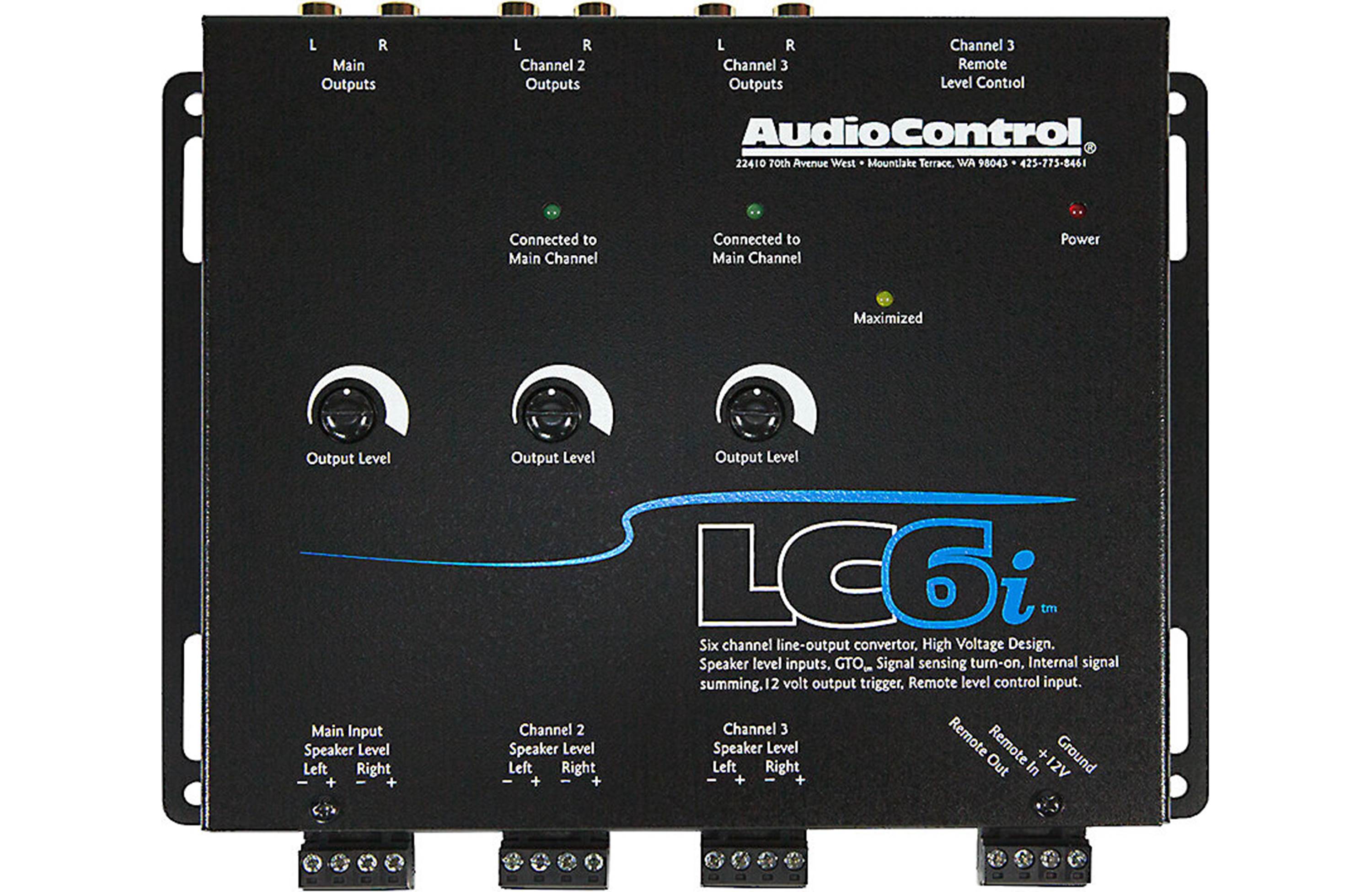 AudioControl LC6i 6-channel line output converter