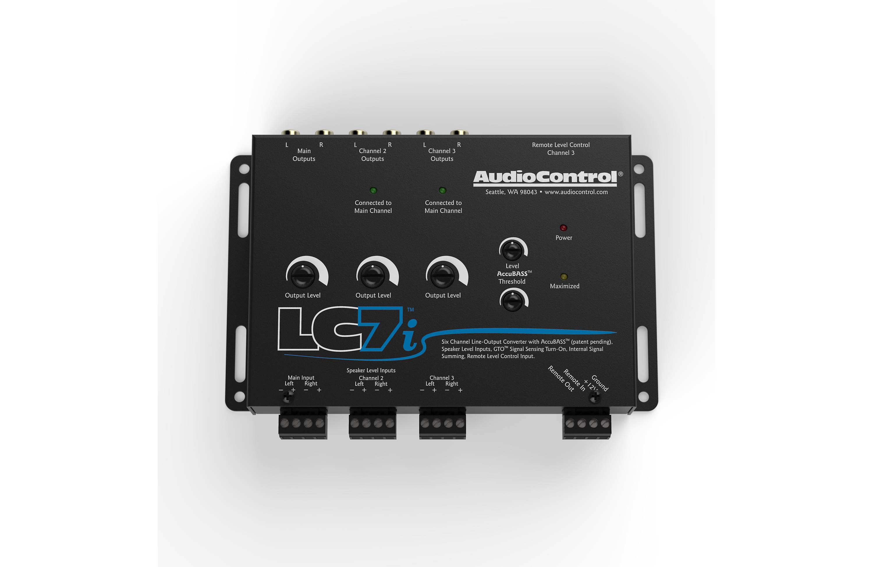 Audio Control LC7i 6-channel line output converter with bass restoration