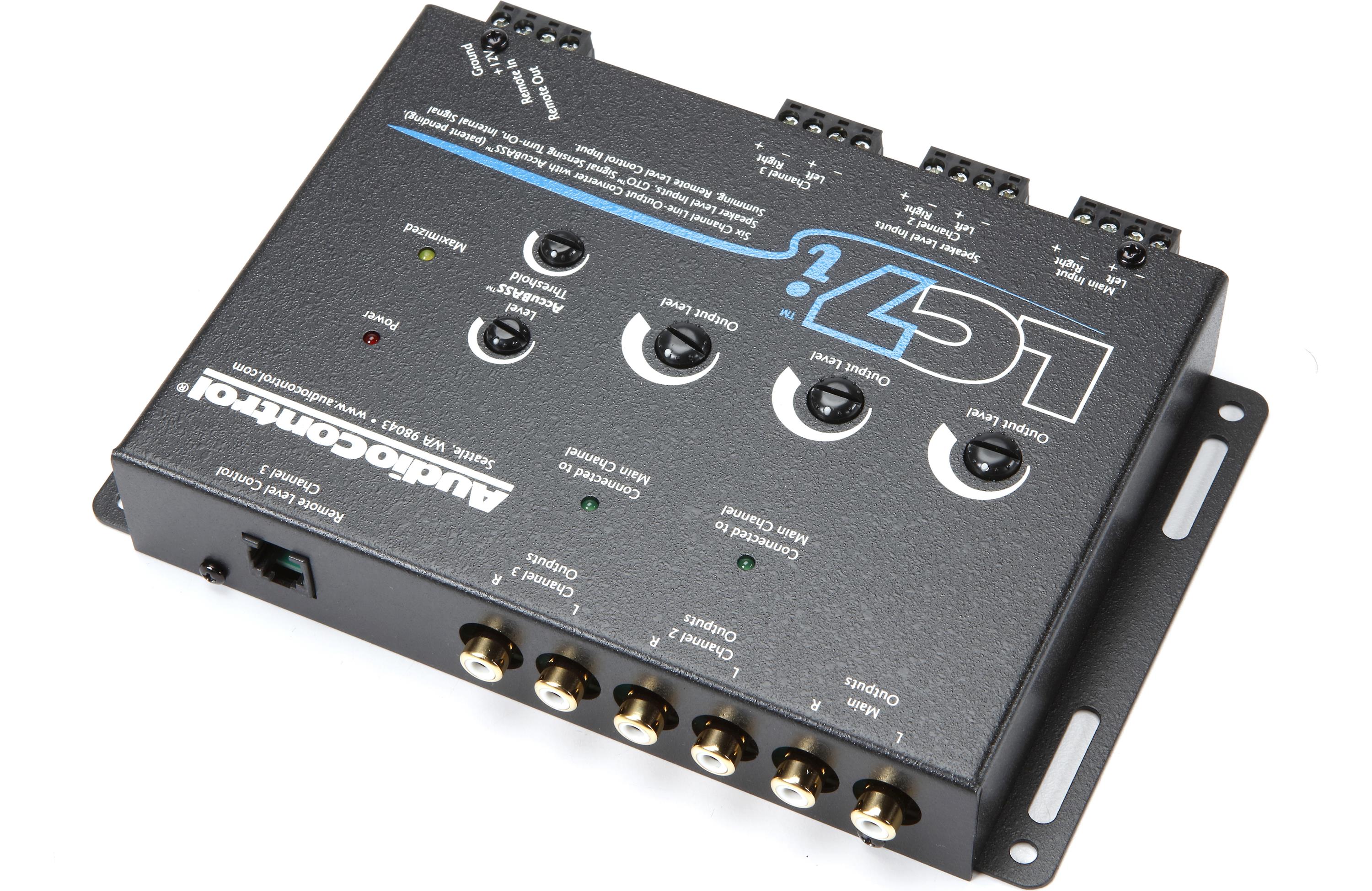 Audio Control LC7i 6-channel line output converter with bass restoration