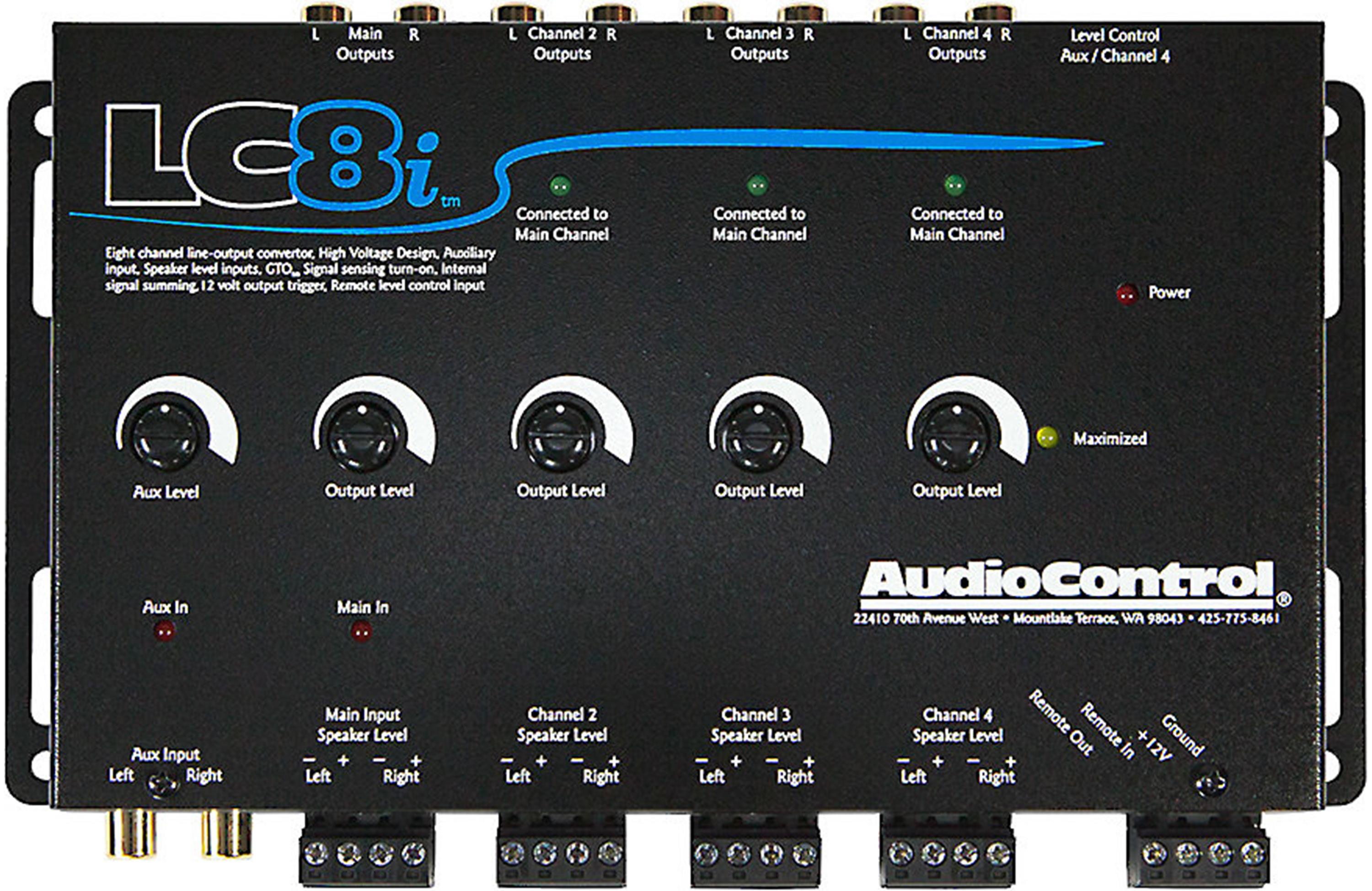 AudioControl LC8i 8-channel line output converter